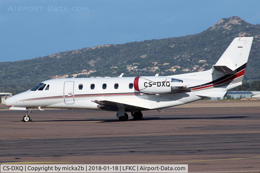 CS-DXQ, 2007 Cessna 560XL Citation XLS C/N 560-5704, Parked