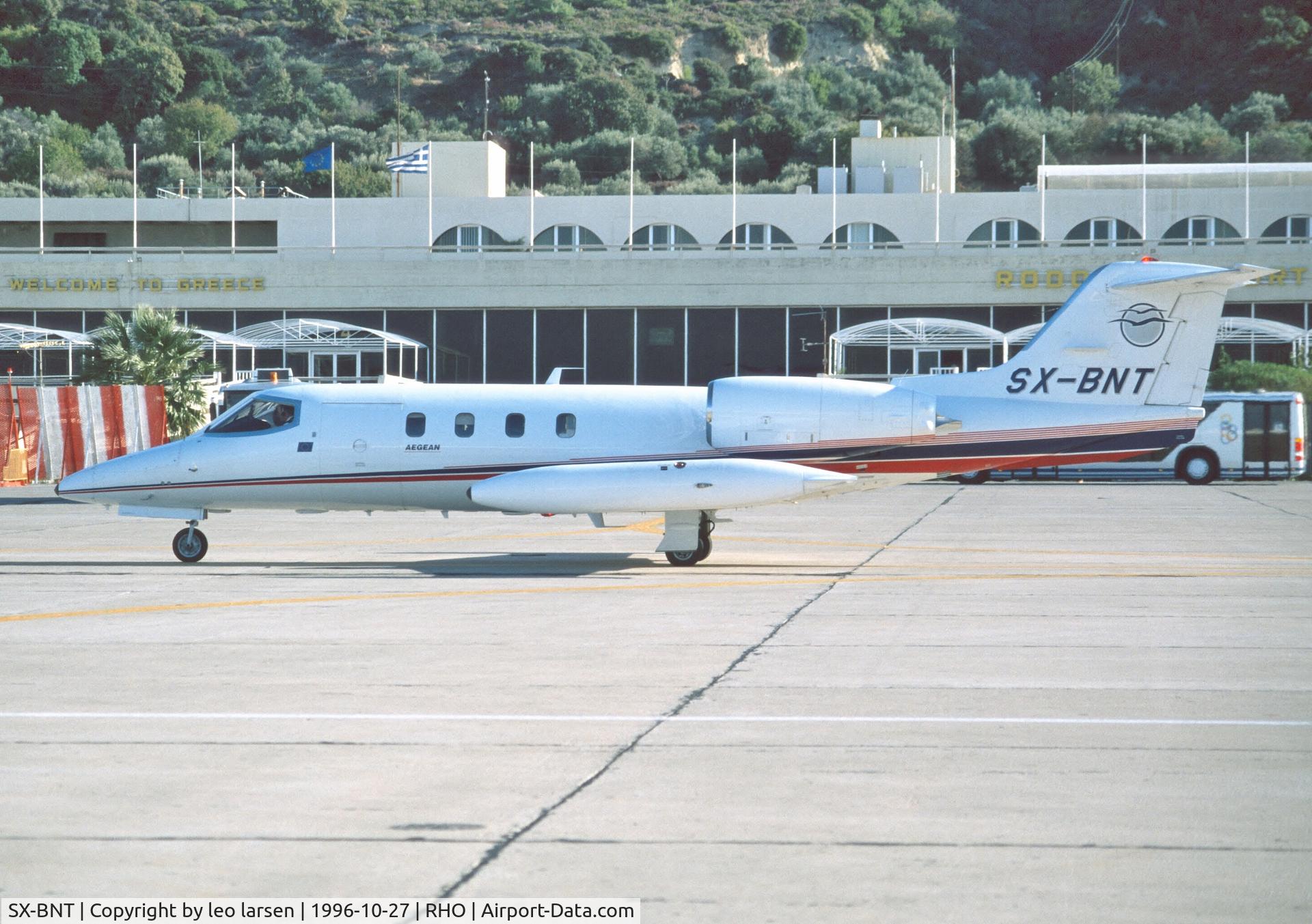 SX-BNT, 1979 Gates Learjet 35A C/N 228, Rhodos 27.10.1996
