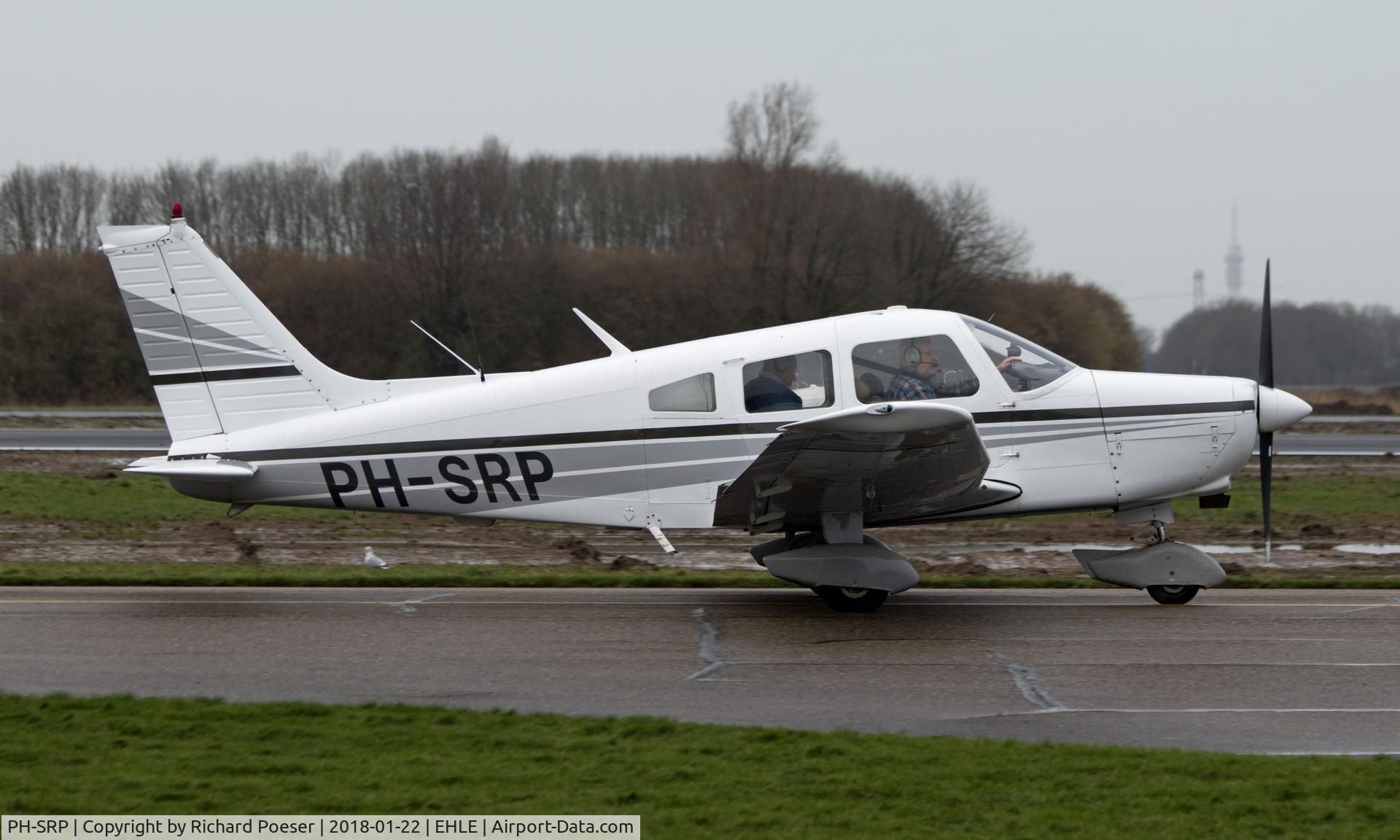 PH-SRP, 1977 Piper PA-28-151 Cherokee Warrior C/N 28-7715209, Visiting Lelystad today.