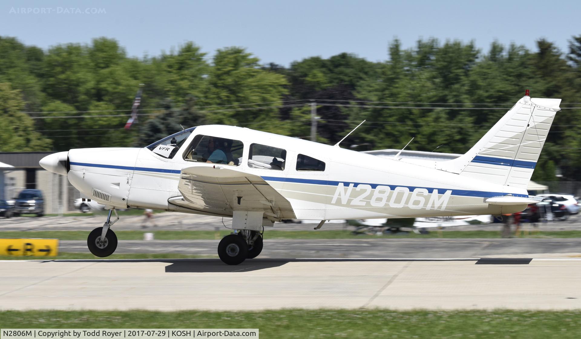 N2806M, 1977 Piper PA-28-181 Archer II C/N 28-7890270, Airventure 2017