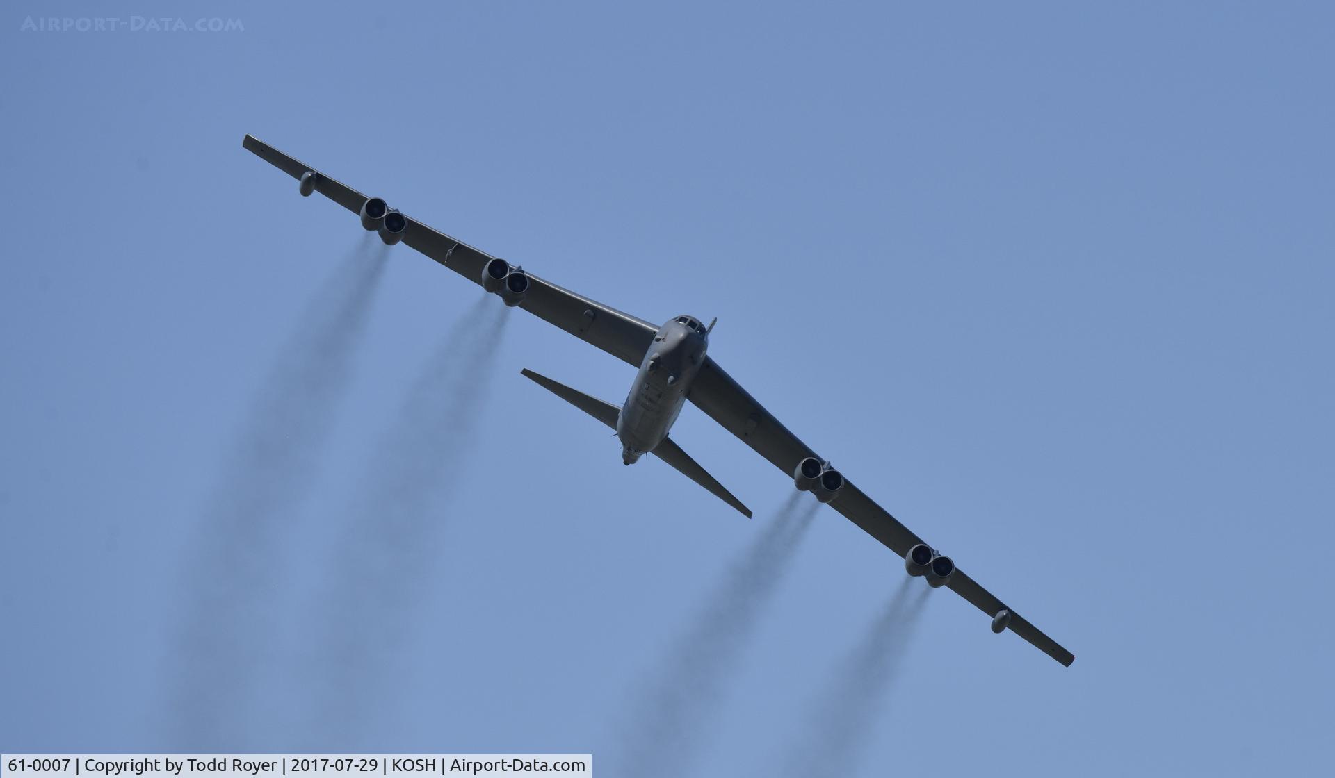 61-0007, 1961 Boeing B-52H Stratofortress C/N 464434, Airventure 2017