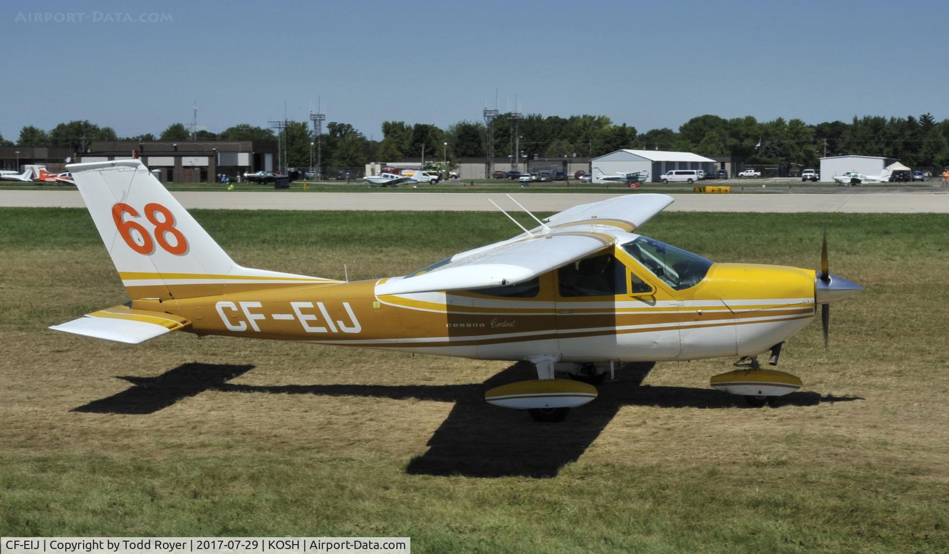 CF-EIJ, 1972 Cessna 177B Cardinal C/N 17701763, Airventure 2017