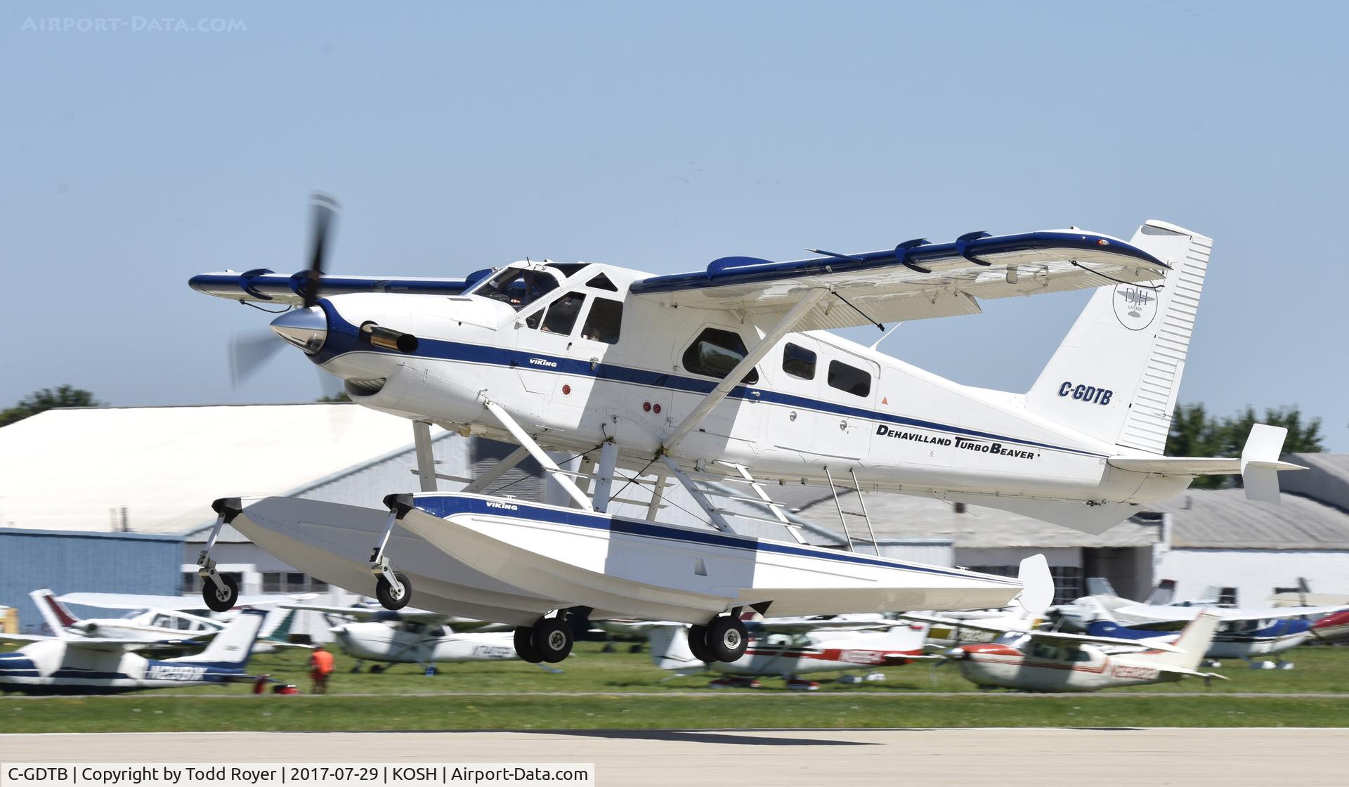 C-GDTB, 1967 De Havilland Canada DHC-2 Turbo Beaver Mk.3 C/N 1672-TB42, Airventure 2017