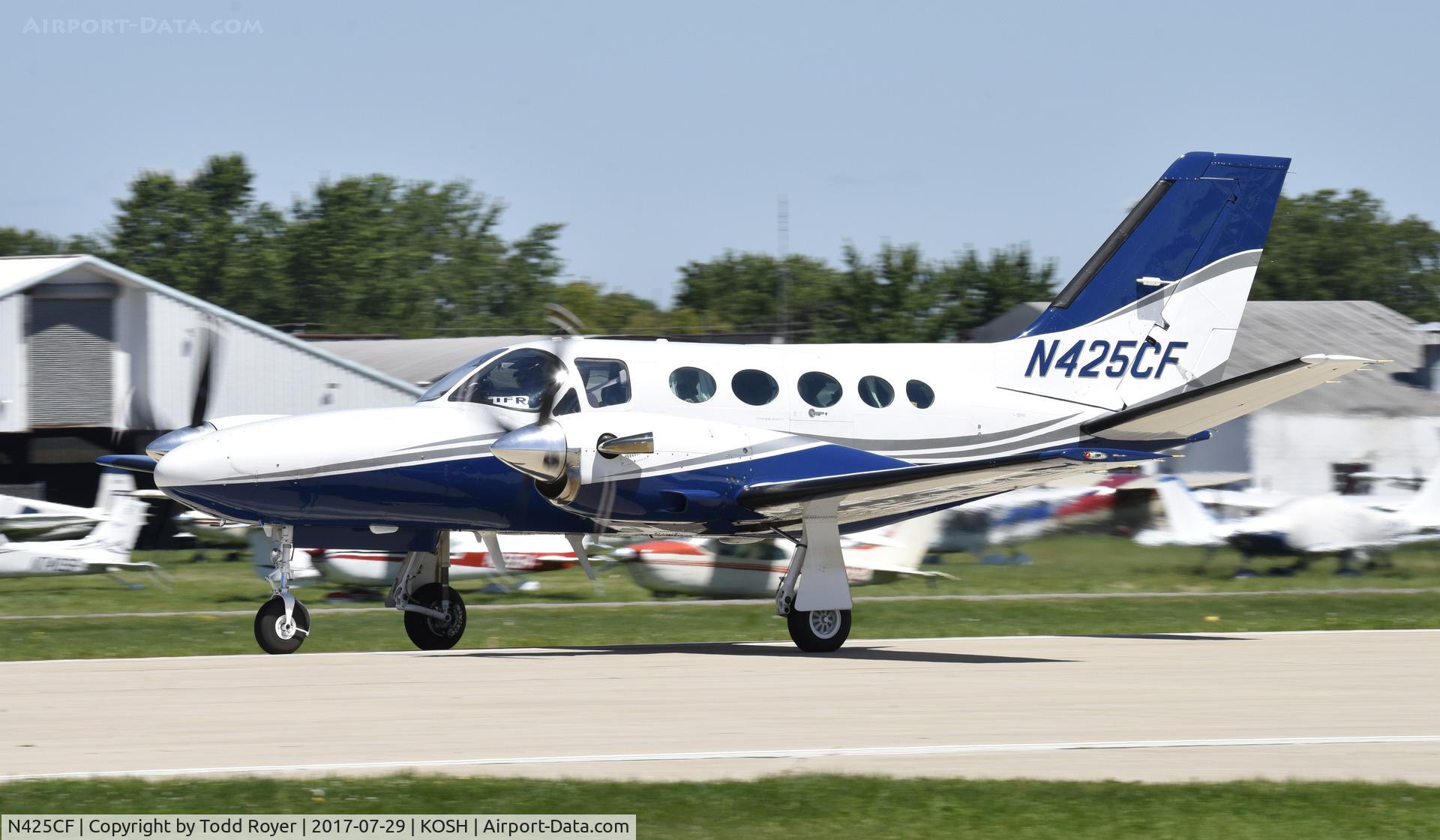 N425CF, 1983 Cessna 425 C/N 425-0131, Airventure 2017