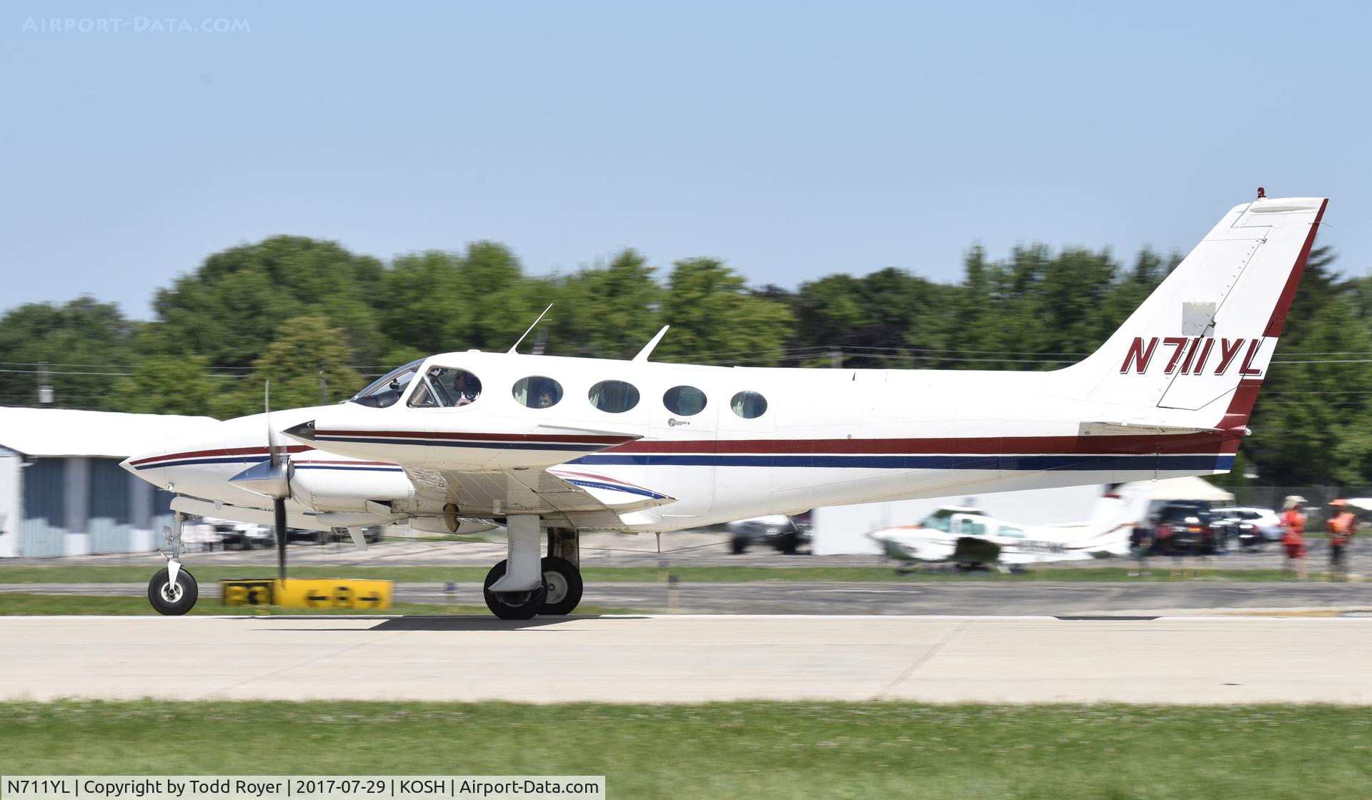 N711YL, 1979 Cessna 340A C/N 340A0955, Airventure 2017