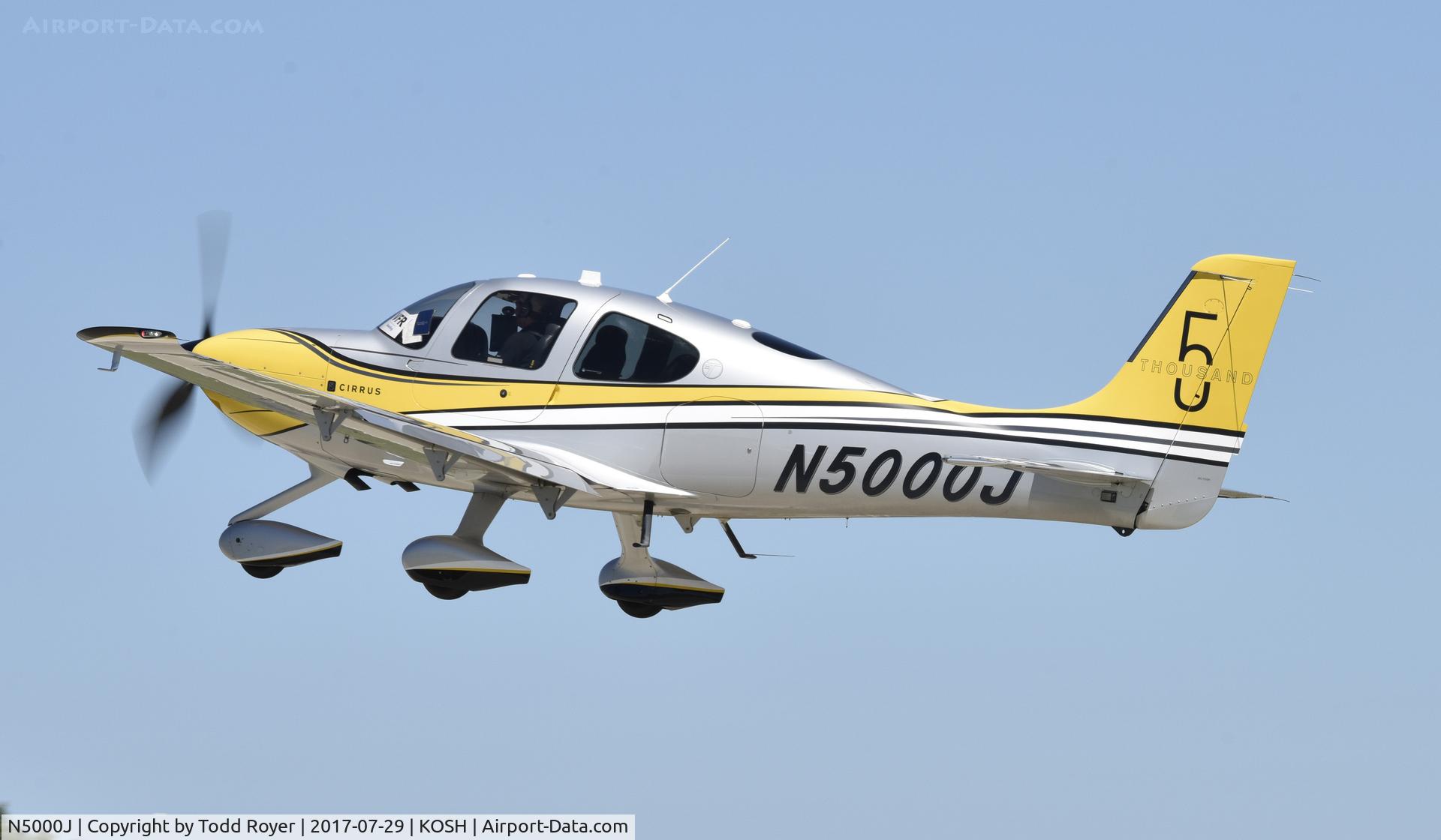 N5000J, Cirrus SR22T C/N 0192, Airventure 2017