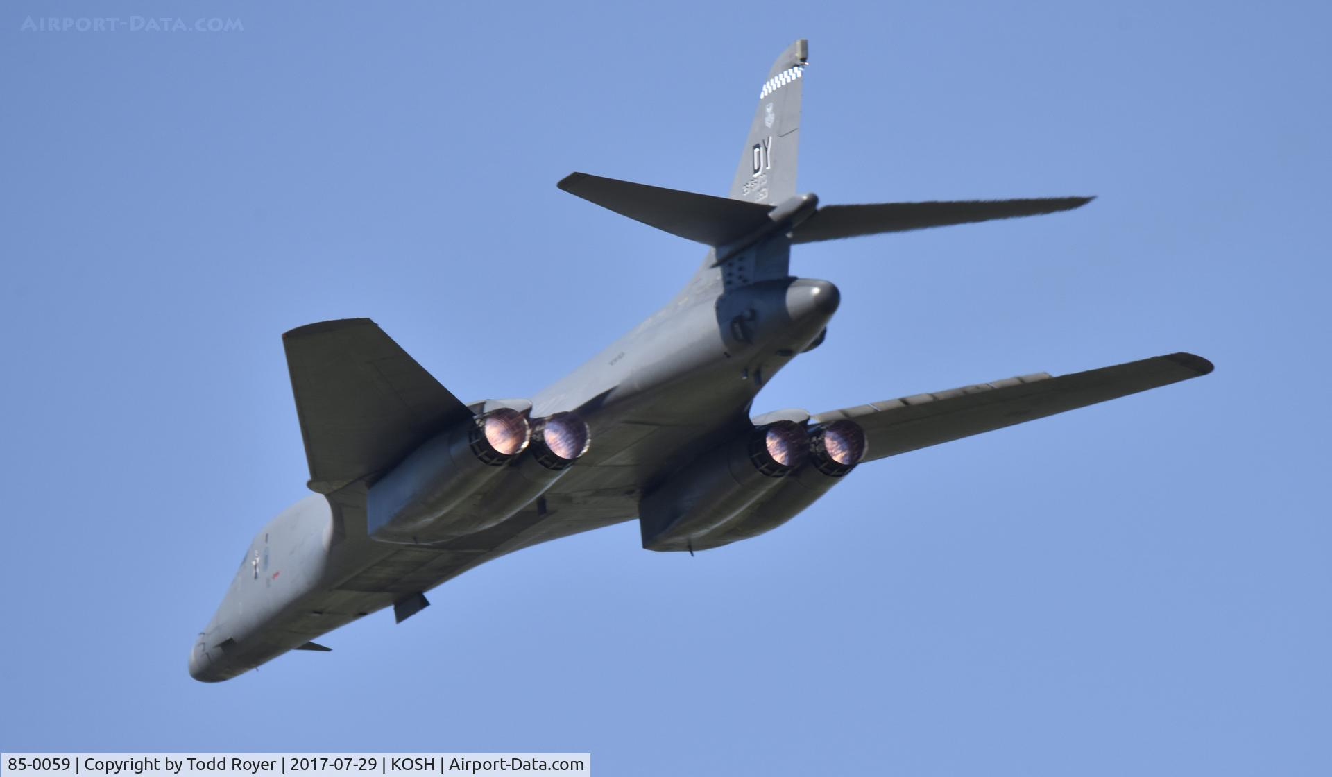 85-0059, 1985 Rockwell B-1B Lancer C/N 19, Airventure 2017