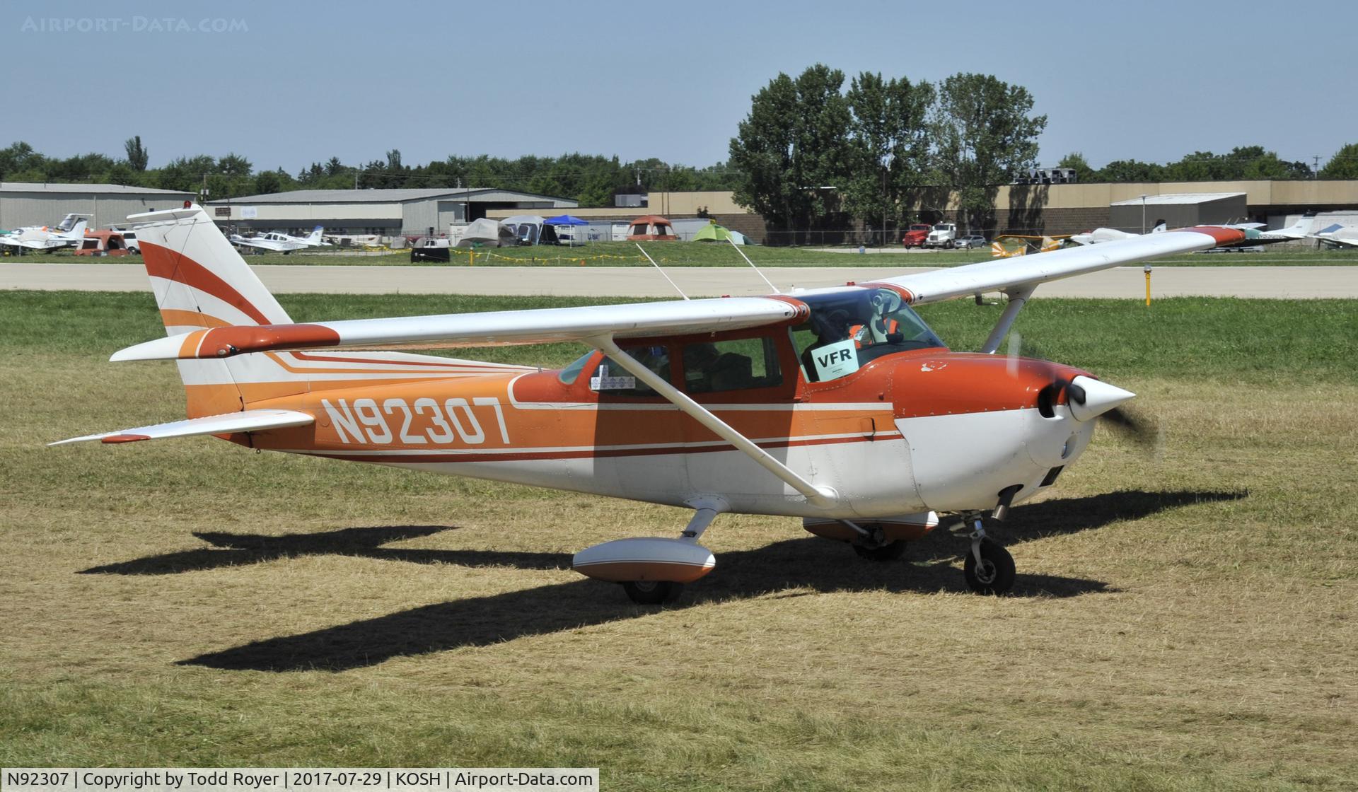 N92307, 1973 Cessna 172M C/N 17261558, Airventure 2017