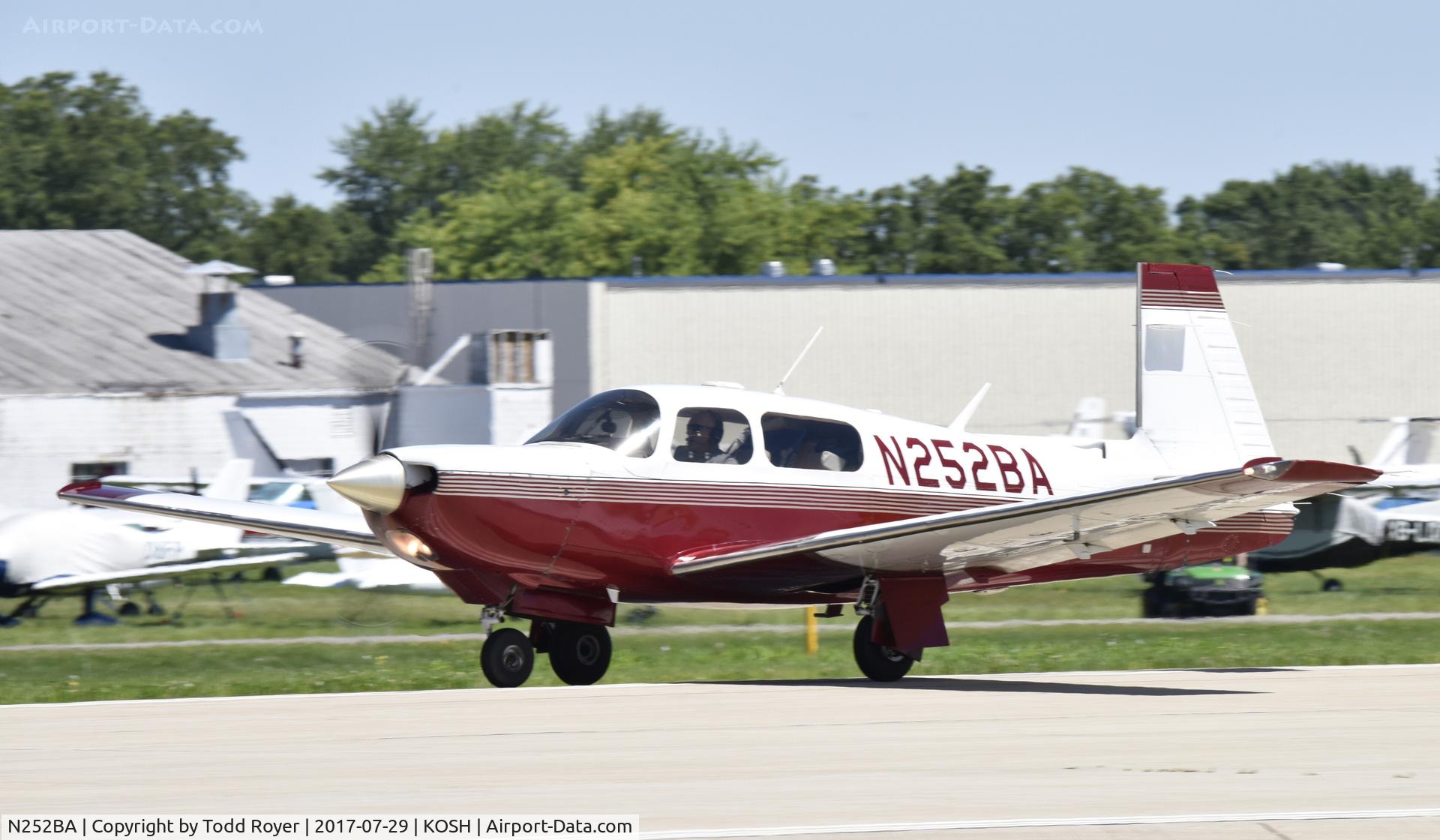 N252BA, Mooney M20K C/N 25-1122, Airventure 2017