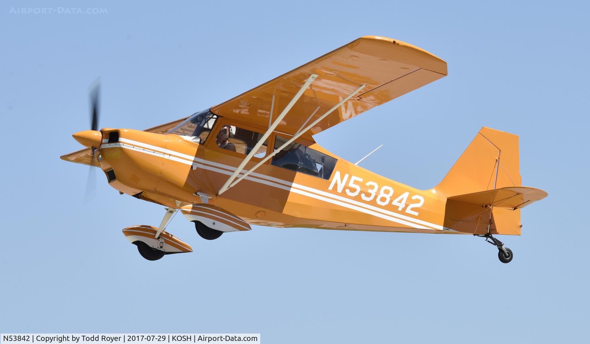 N53842, Bellanca 7ECA Citabria C/N 1125-75, Airventure 2017