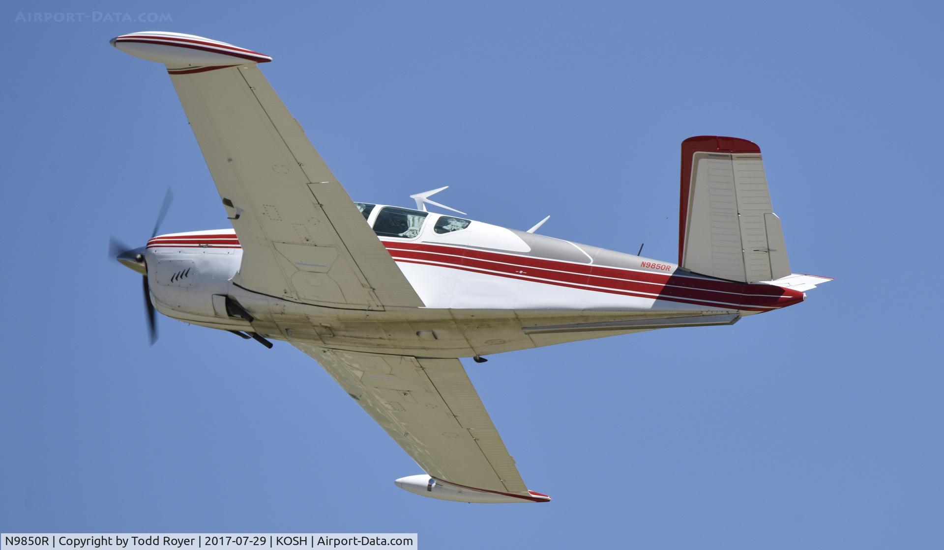 N9850R, 1960 Beech M35 Bonanza C/N D-6401, Airventure 2017