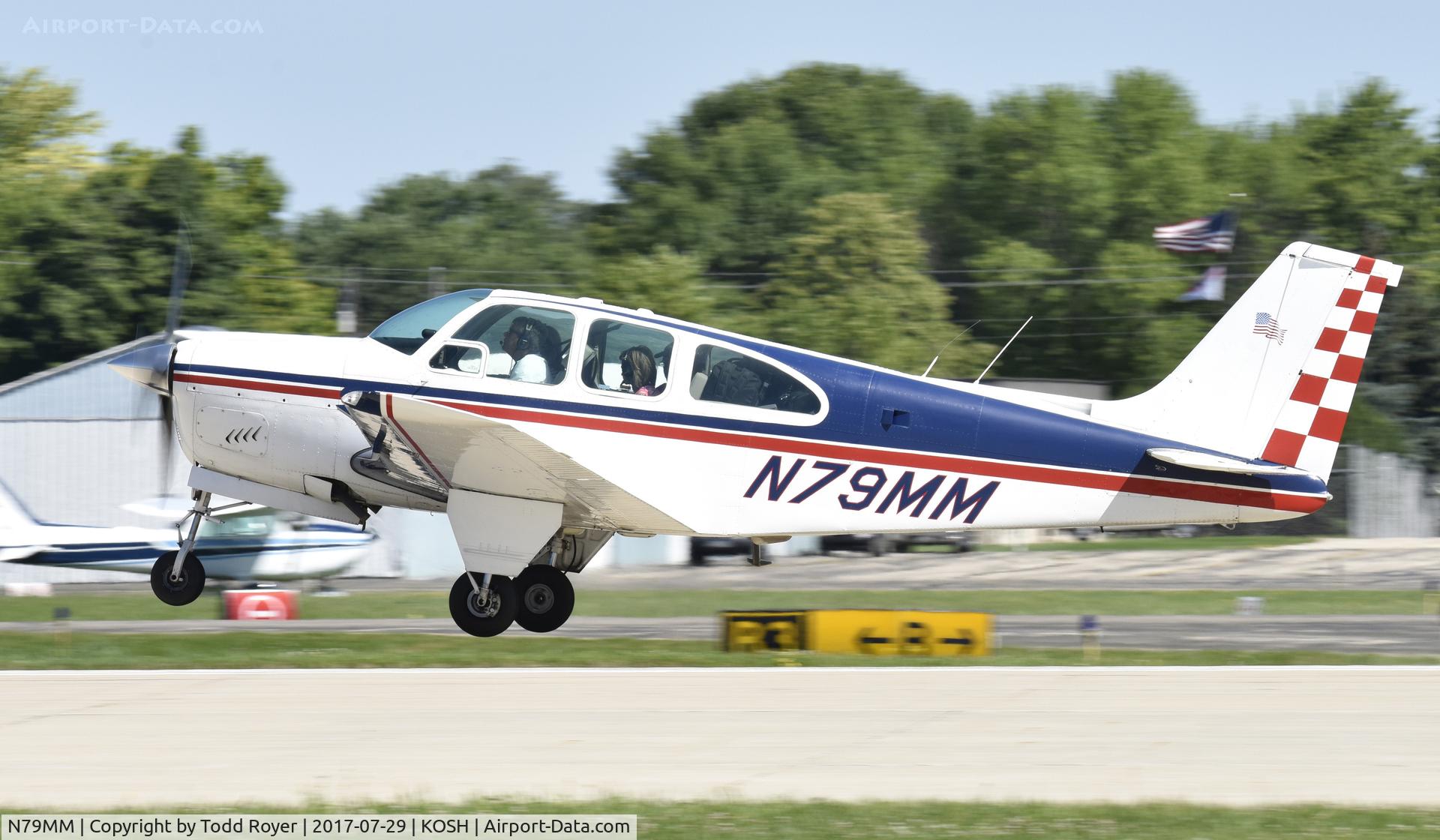 N79MM, 1969 Beech E33C Bonanza C/N CJ-21, Airventure 2017
