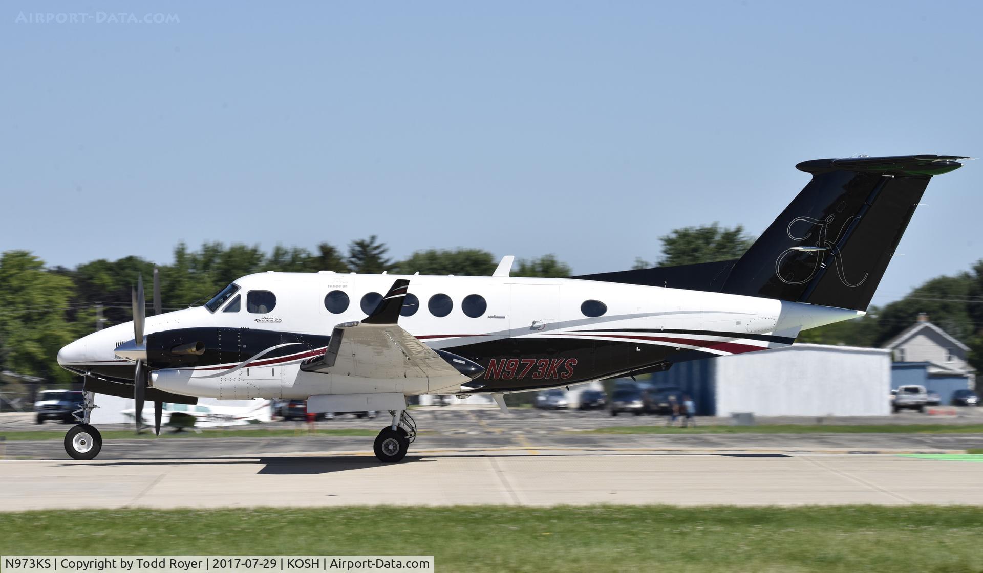 N973KS, 1986 Beech 300 Super King Air C/N FA-107, Airventure 2017