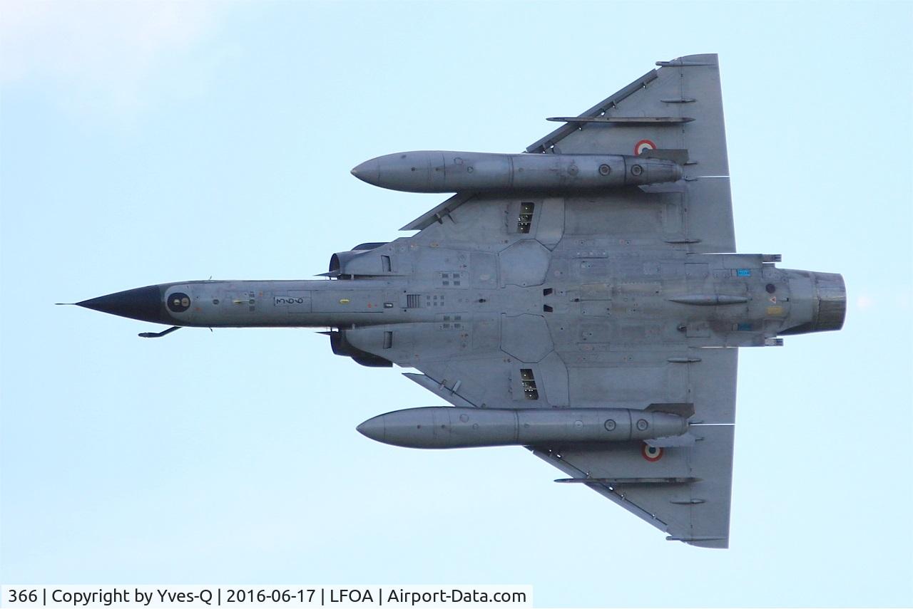 366, Dassault Mirage 2000N C/N 360, Dassault Mirage 2000N, Ramex Delta Tactical display, Avord Air Base 702 (LFOA) Open day 2016