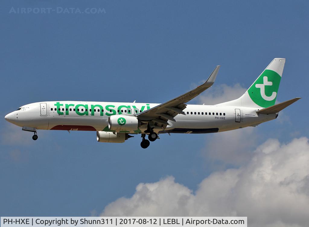 PH-HXE, 2016 Boeing 737-8K2 C/N 61790, Landing rwy 25R