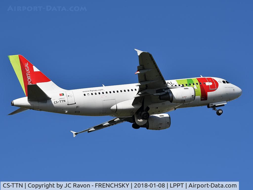 CS-TTN, 1999 Airbus A319-111 C/N 1120, Camilo Castelo Branco