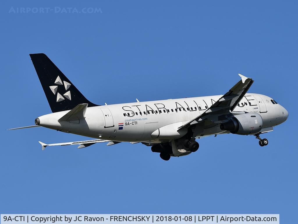 9A-CTI, 1999 Airbus A319-112 C/N 1029, 