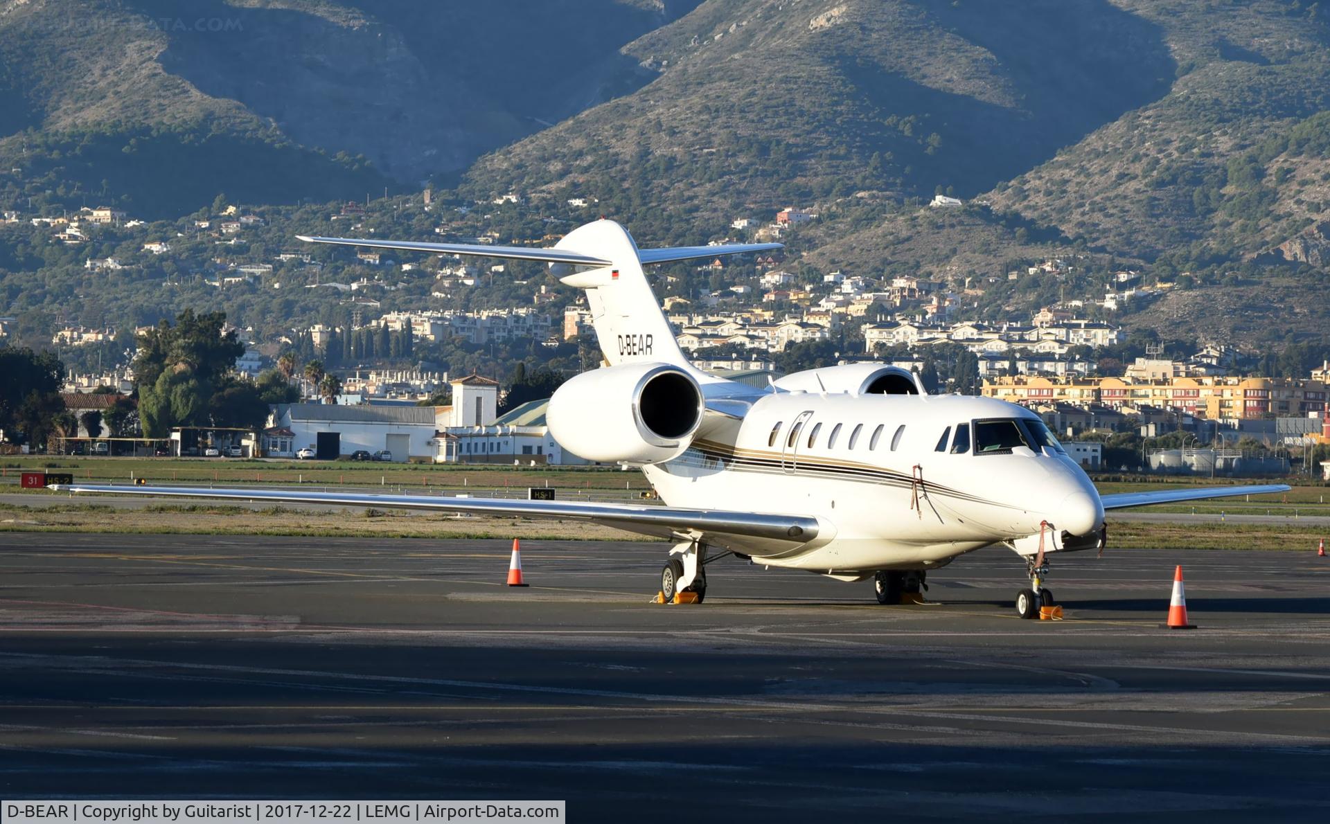 D-BEAR, 1999 Cessna 750 Citation X Citation X C/N 750-0085, At Malaga