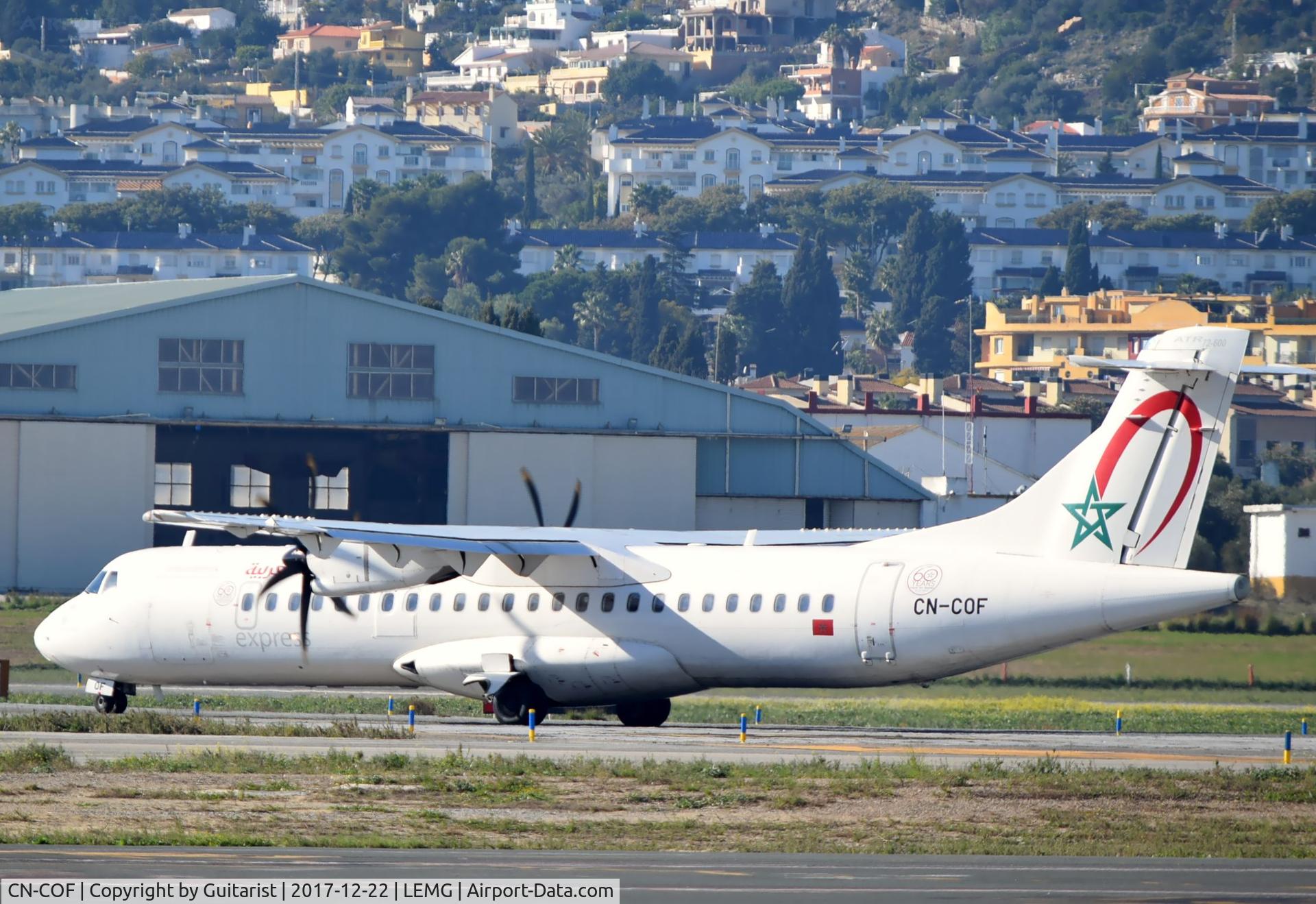 CN-COF, 2012 ATR 72-600 (72-212A) C/N 958, At Malaga
