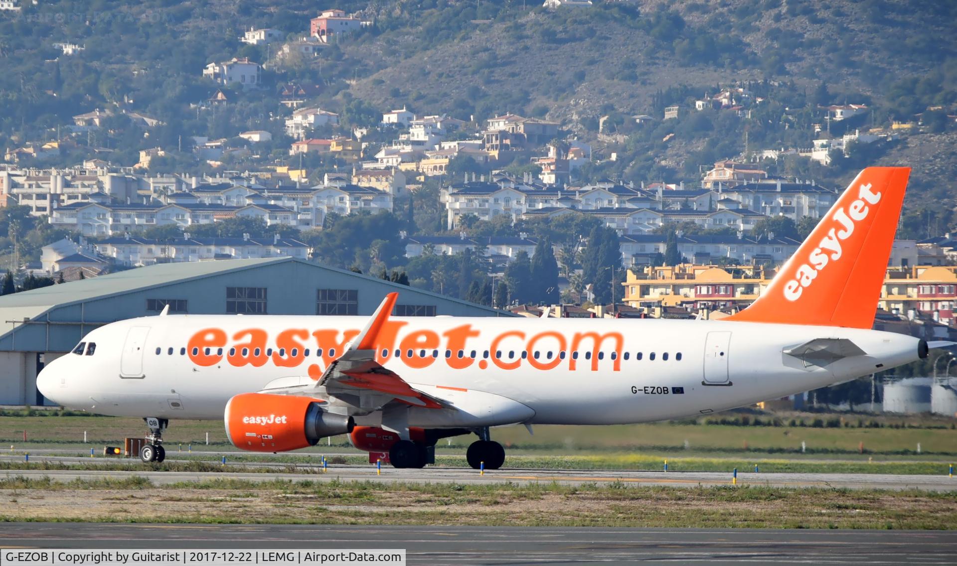 G-EZOB, 2015 Airbus A320-214 C/N 6416, At Malaga