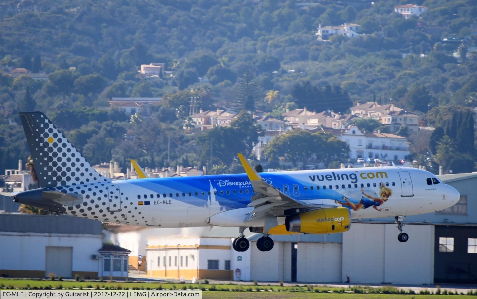 EC-MLE, 2016 Airbus A320-232 C/N 7109, At Malaga