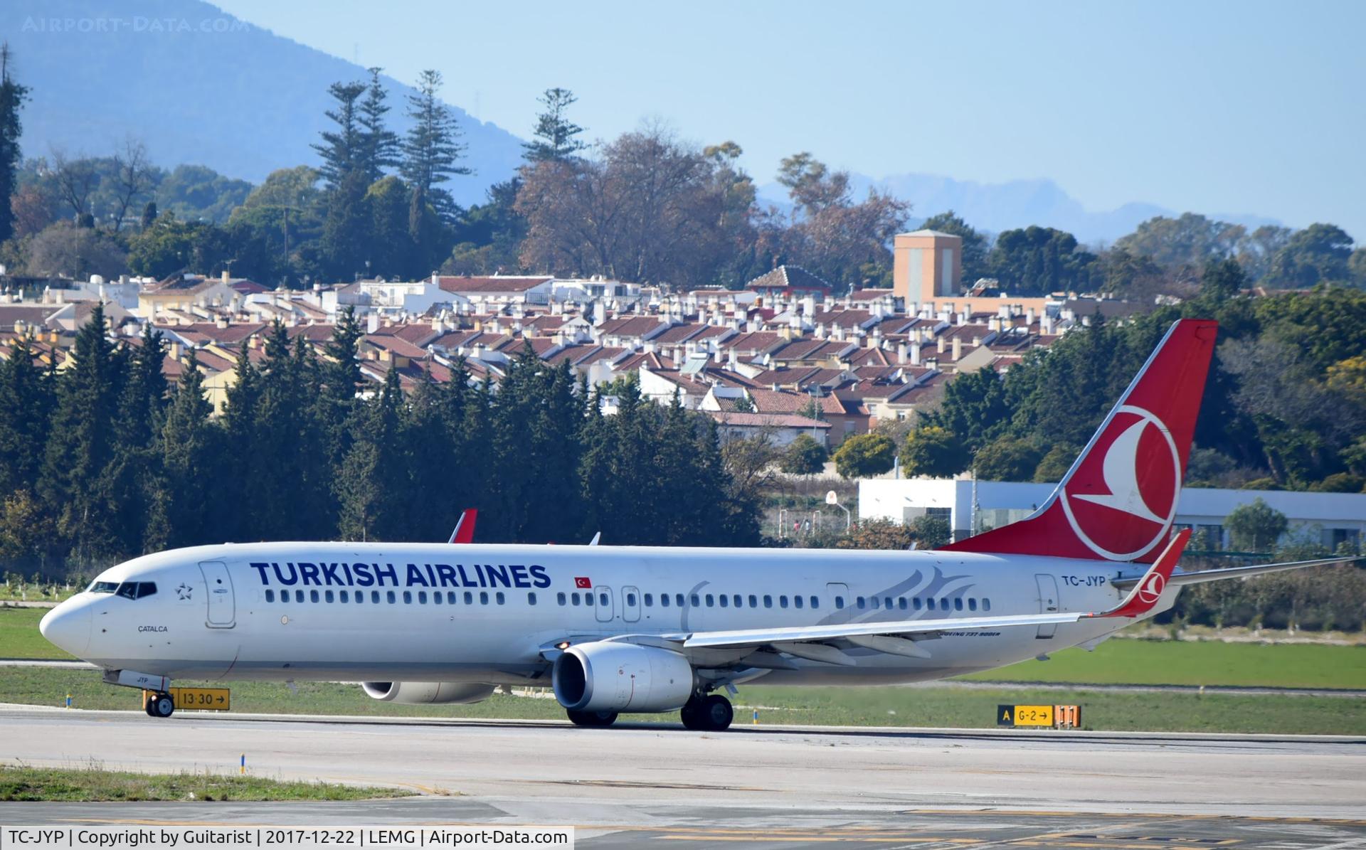 TC-JYP, 2015 Boeing 737-9F2/ER C/N 42014, At Malaga
