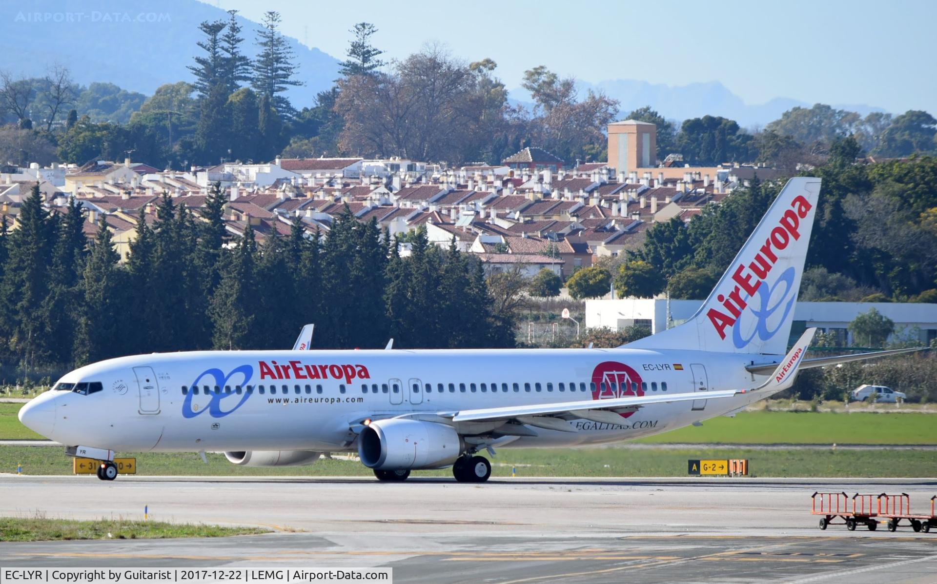 EC-LYR, 2013 Boeing 737-85P C/N 36595, At Malaga