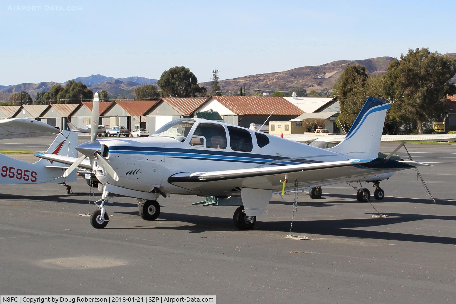 N8FC, 1964 Beech 35-B33 Debonair C/N CD-791, 1964 Beech 35-B33 DEBONAIR, Continental O-470-K 225 Hp