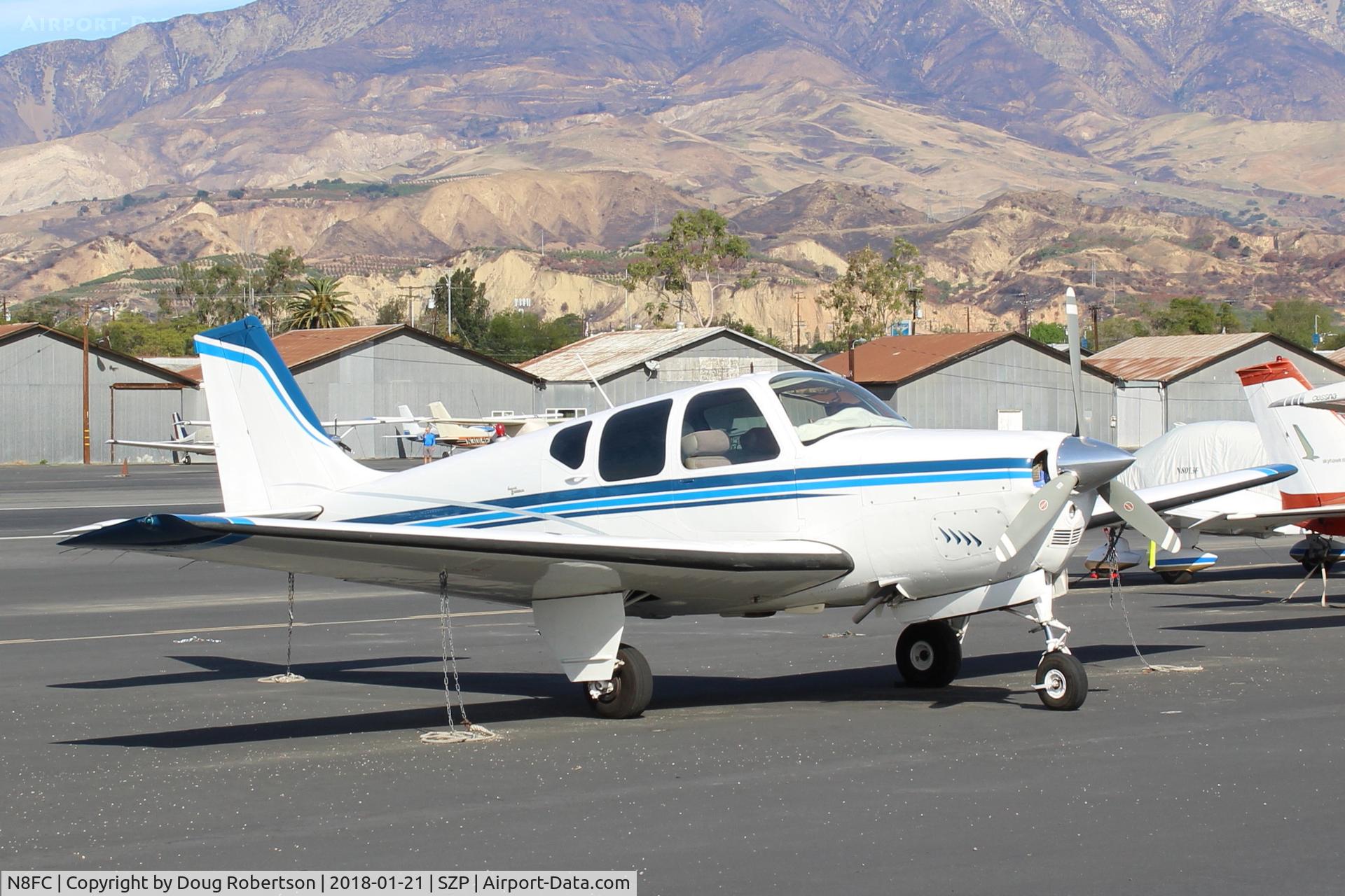 N8FC, 1964 Beech 35-B33 Debonair C/N CD-791, 1964 Beech 35-B33 DEBONAIR, Continental IO-470-K 225 Hp
