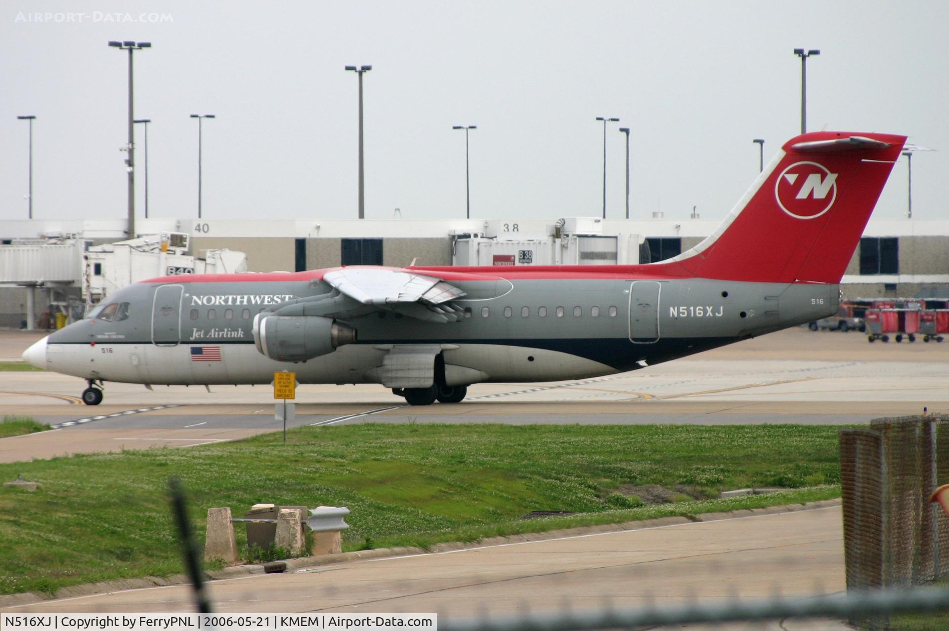 N516XJ, 1998 BAE Systems Avro 146-RJ85 C/N E.2334, Northwest Jet Airlink BAe146
