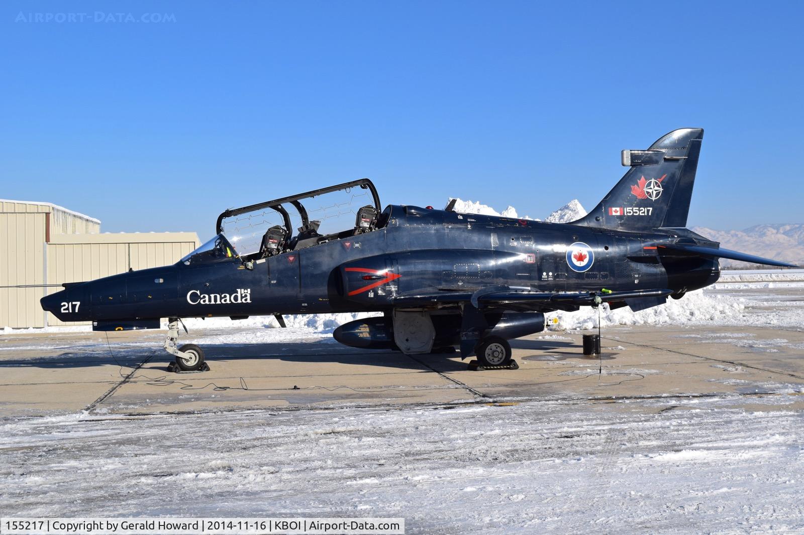 155217, 2001 BAe Systems CT-155 Hawk C/N IT025/711, No.2 CFFTS, Moose Jaw, Saskatchewan, Canada.