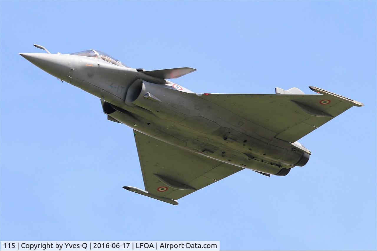 115, 2009 Dassault Rafale C C/N 115, Dassault Rafale C, On display, Avord Air Base 702 (LFOA) Open day 2016