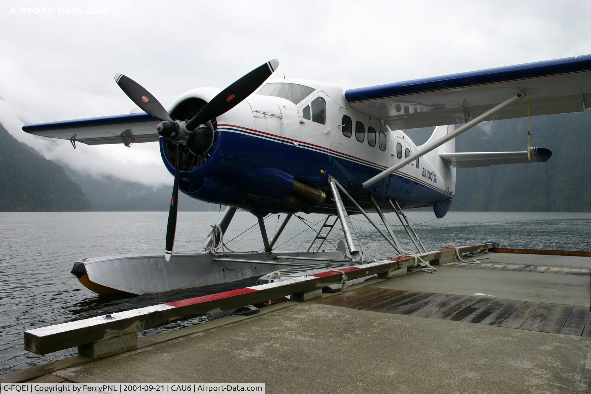 C-FQEI, 1960 De Havilland Canada DHC-3 Turbo Otter C/N 397, Air Nootka DHC3 Otter