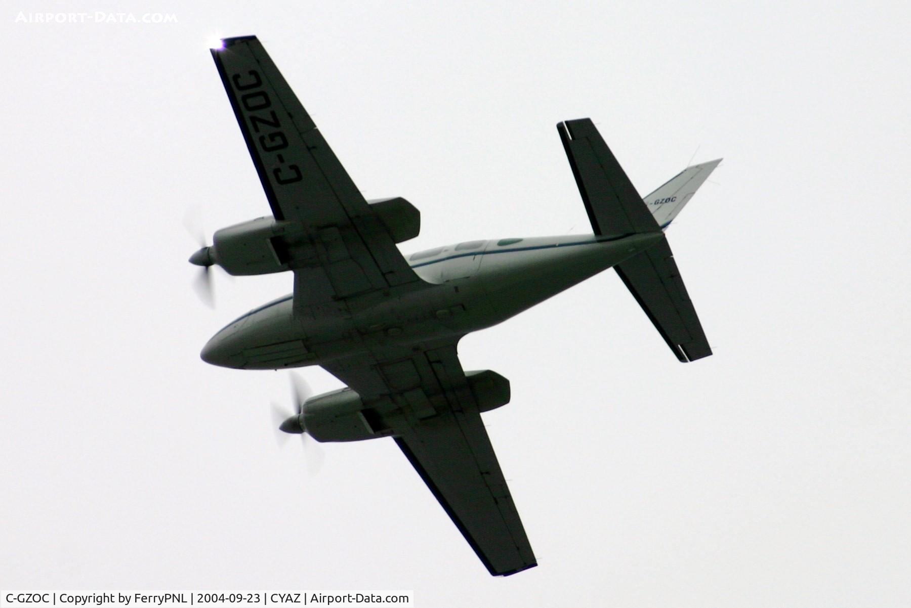 C-GZOC, 1975 Piper PA-31-325 Navajo C/R C/N 31-7512018, Arrival of my ride to YVR