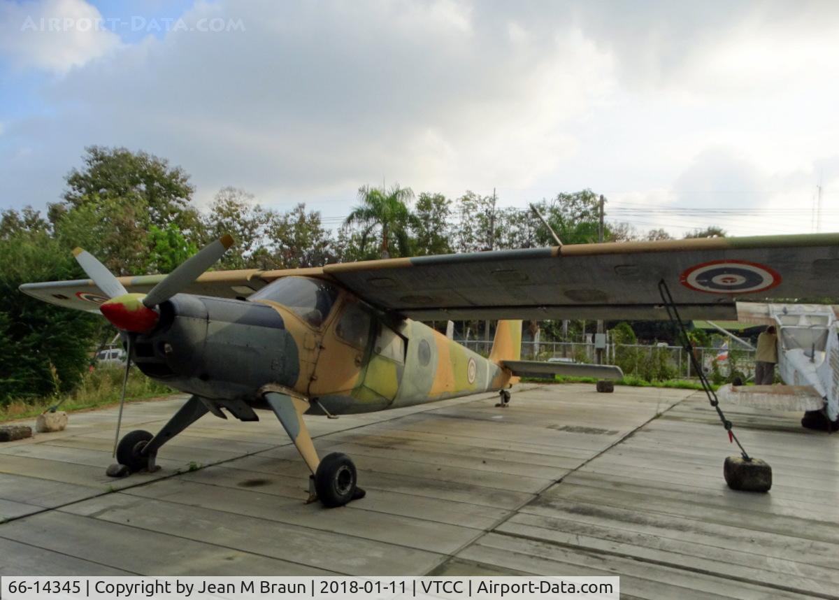 66-14345, 1967 Helio U-10D Super Courier C/N 1247, Preserved at Tango facilities in Chieng Mai. Most likely ex Air America XW-PEA, ex RLaoAF then RTAF, but not confirmed