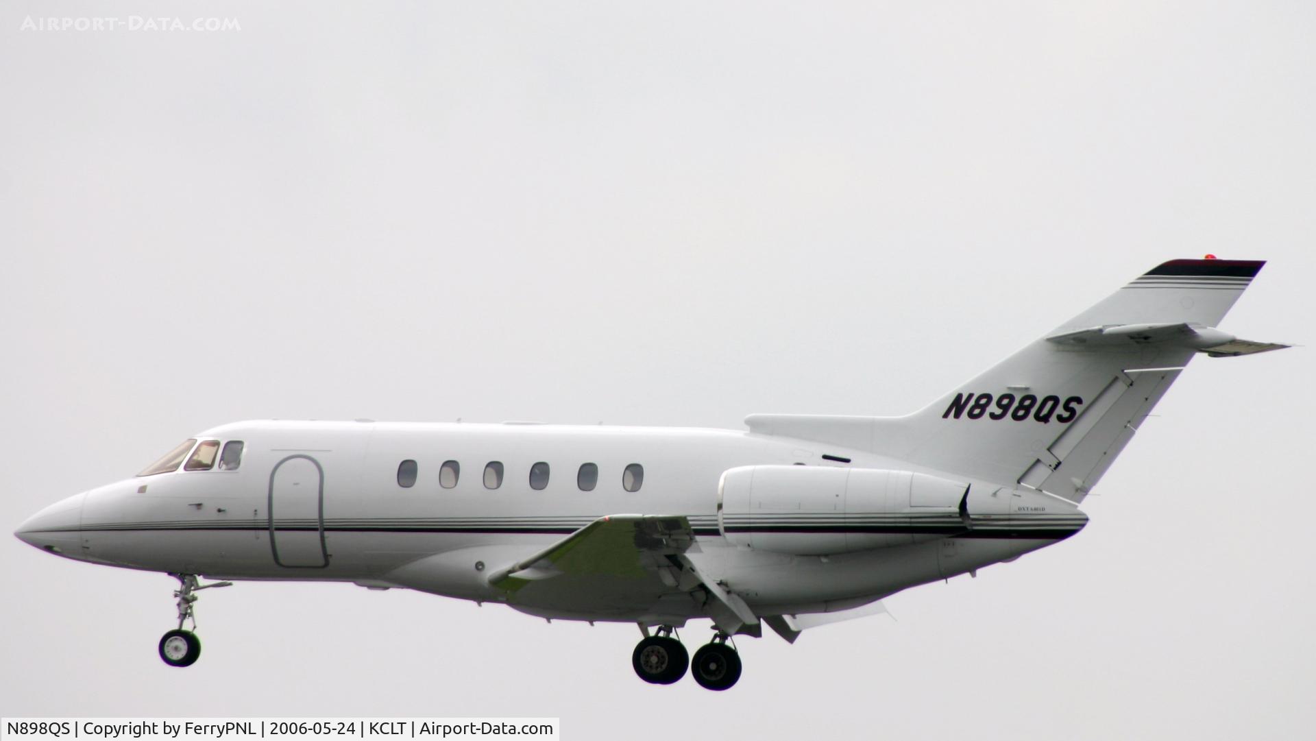 N898QS, 2002 Raytheon Hawker 800XP C/N 258593, Netjets HS800