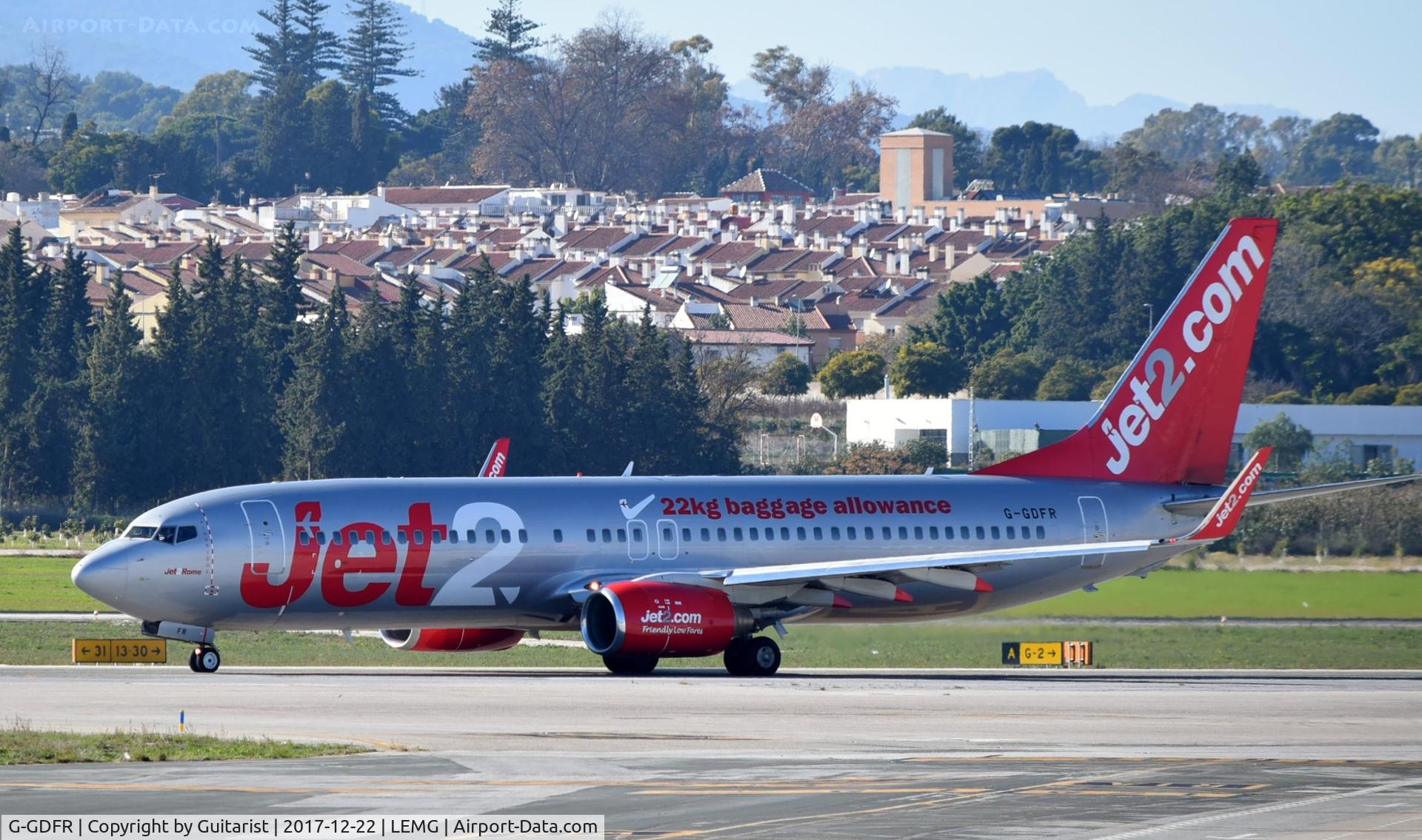G-GDFR, 2003 Boeing 737-8Z9 C/N 30421, At Malaga