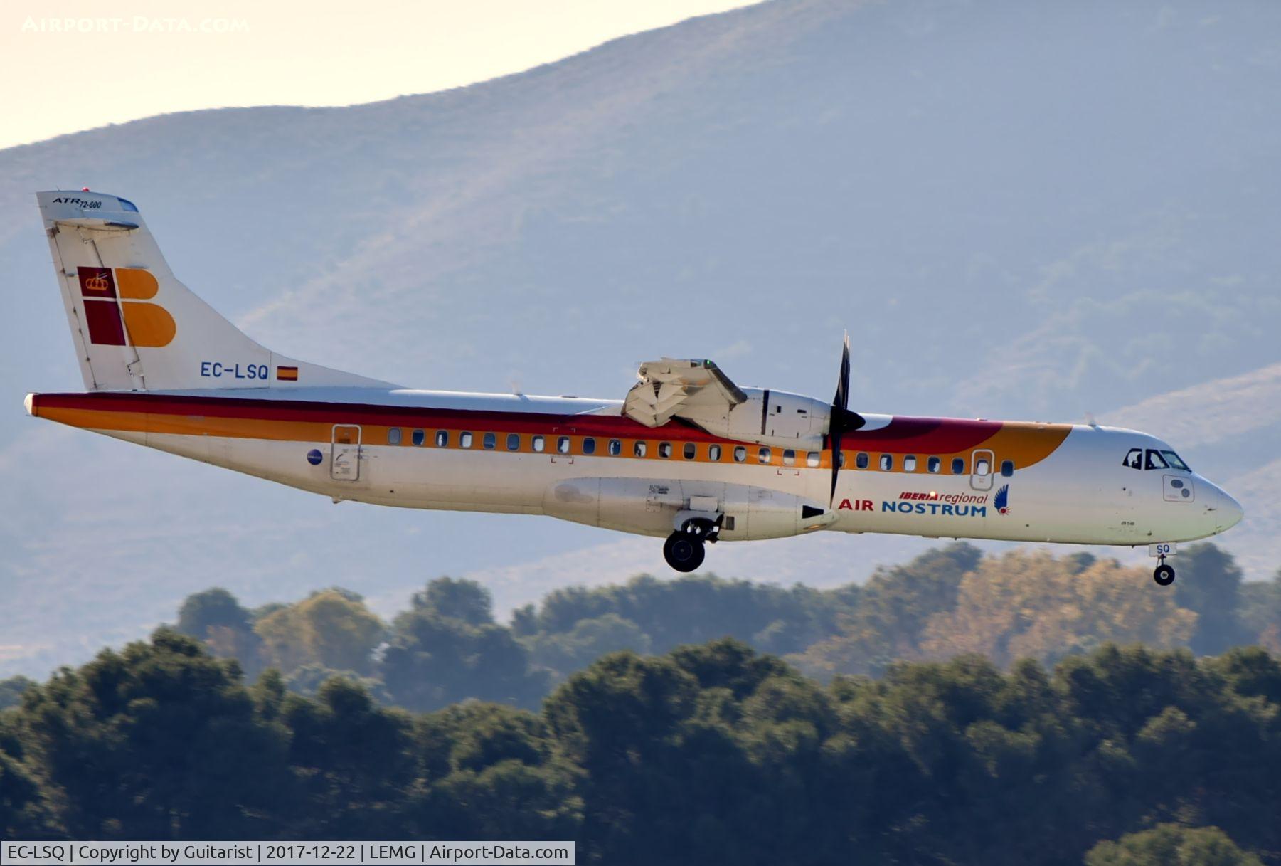 EC-LSQ, 2012 ATR 72-212A C/N 1041, At Malaga