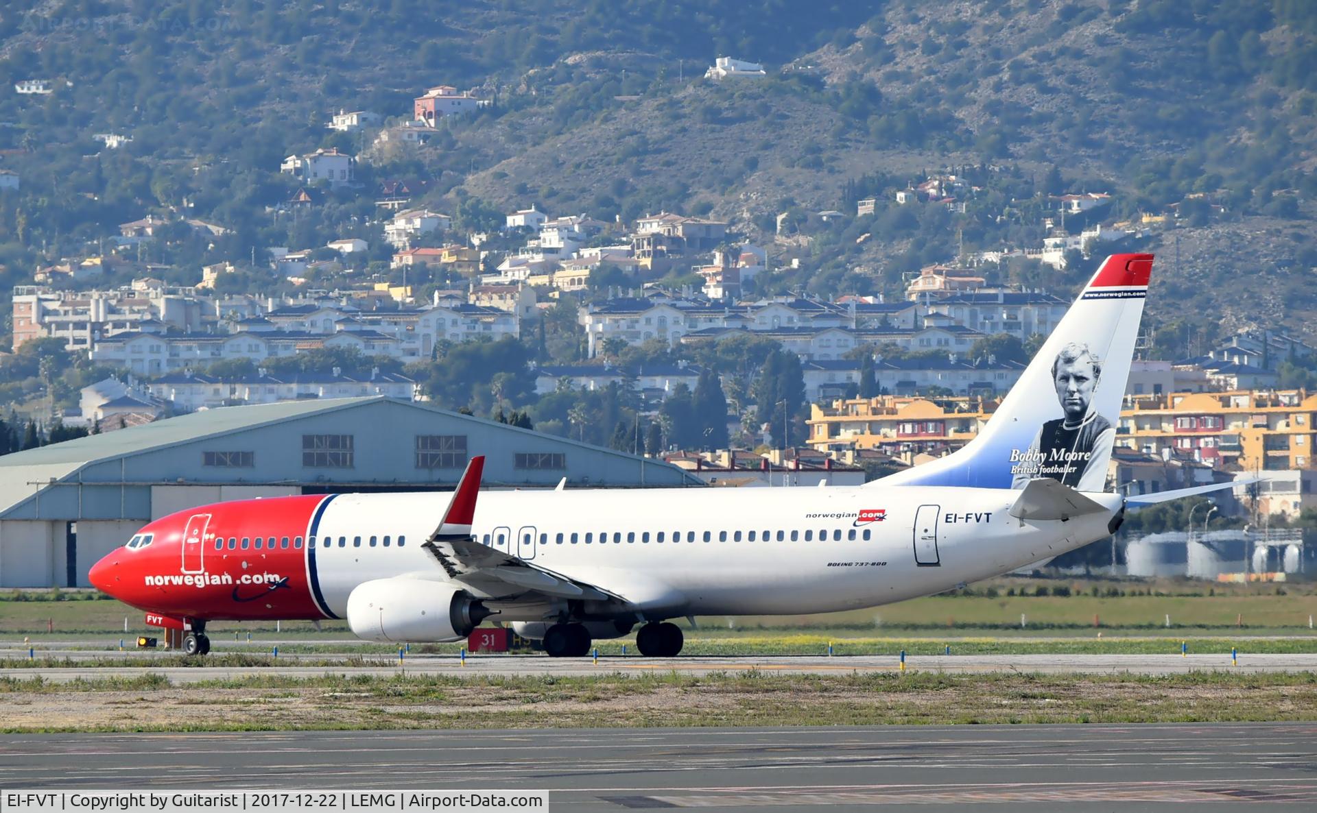 EI-FVT, 2017 Boeing 737-8JP C/N 42280, At Malaga