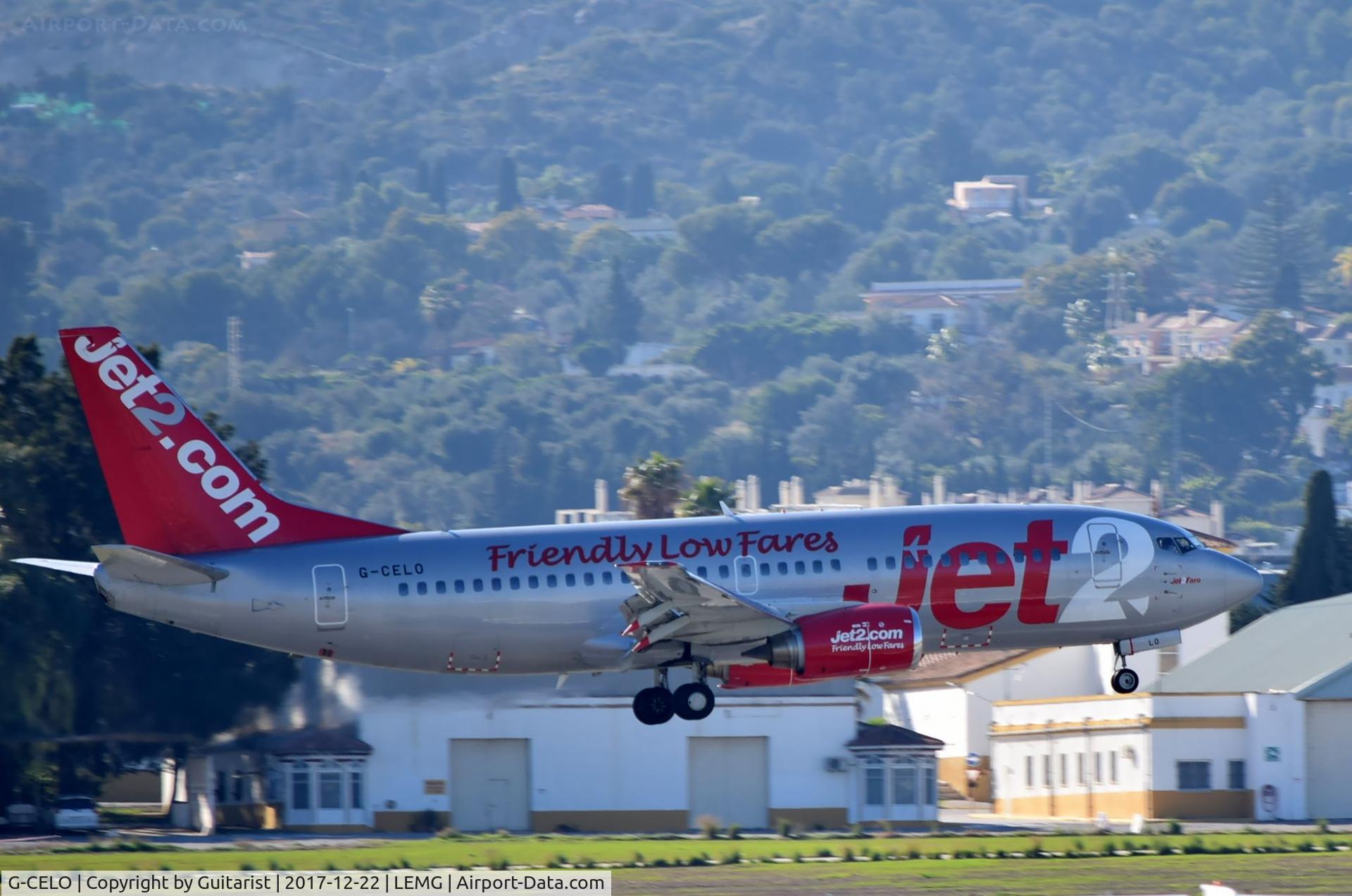 G-CELO, 1988 Boeing 737-33A(QC) C/N 24028, At Malaga