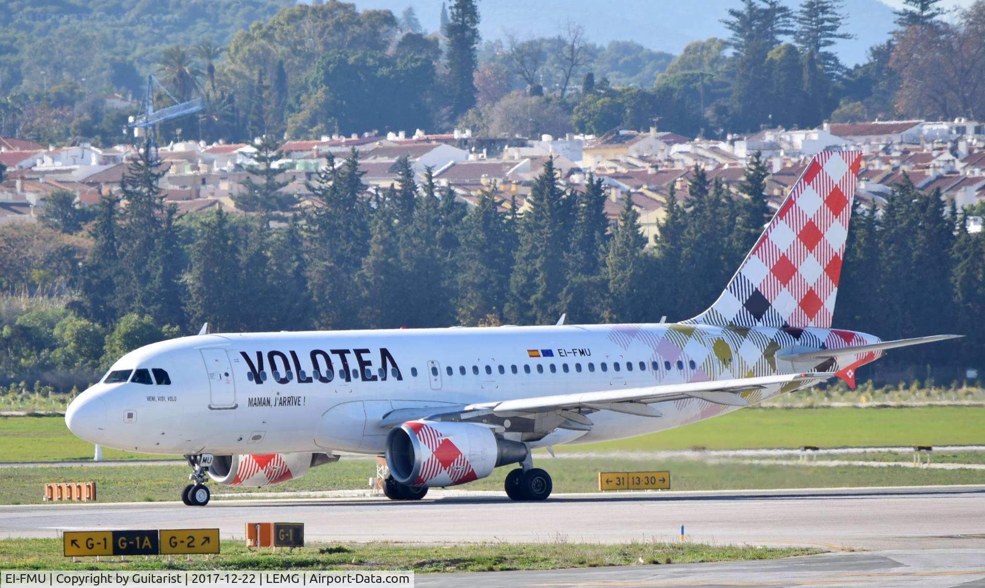 EI-FMU, 2004 Airbus A319-111 C/N 2122, At Malaga