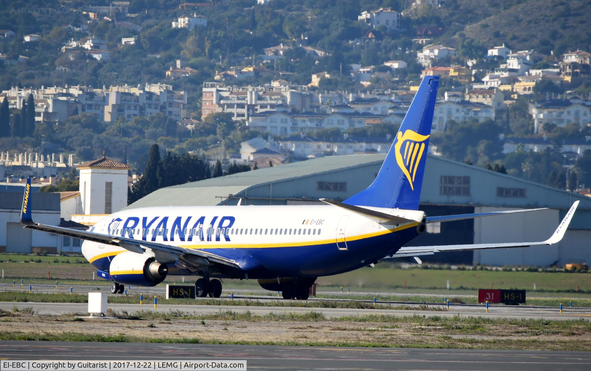 EI-EBC, 2009 Boeing 737-8AS C/N 37520, At Malaga