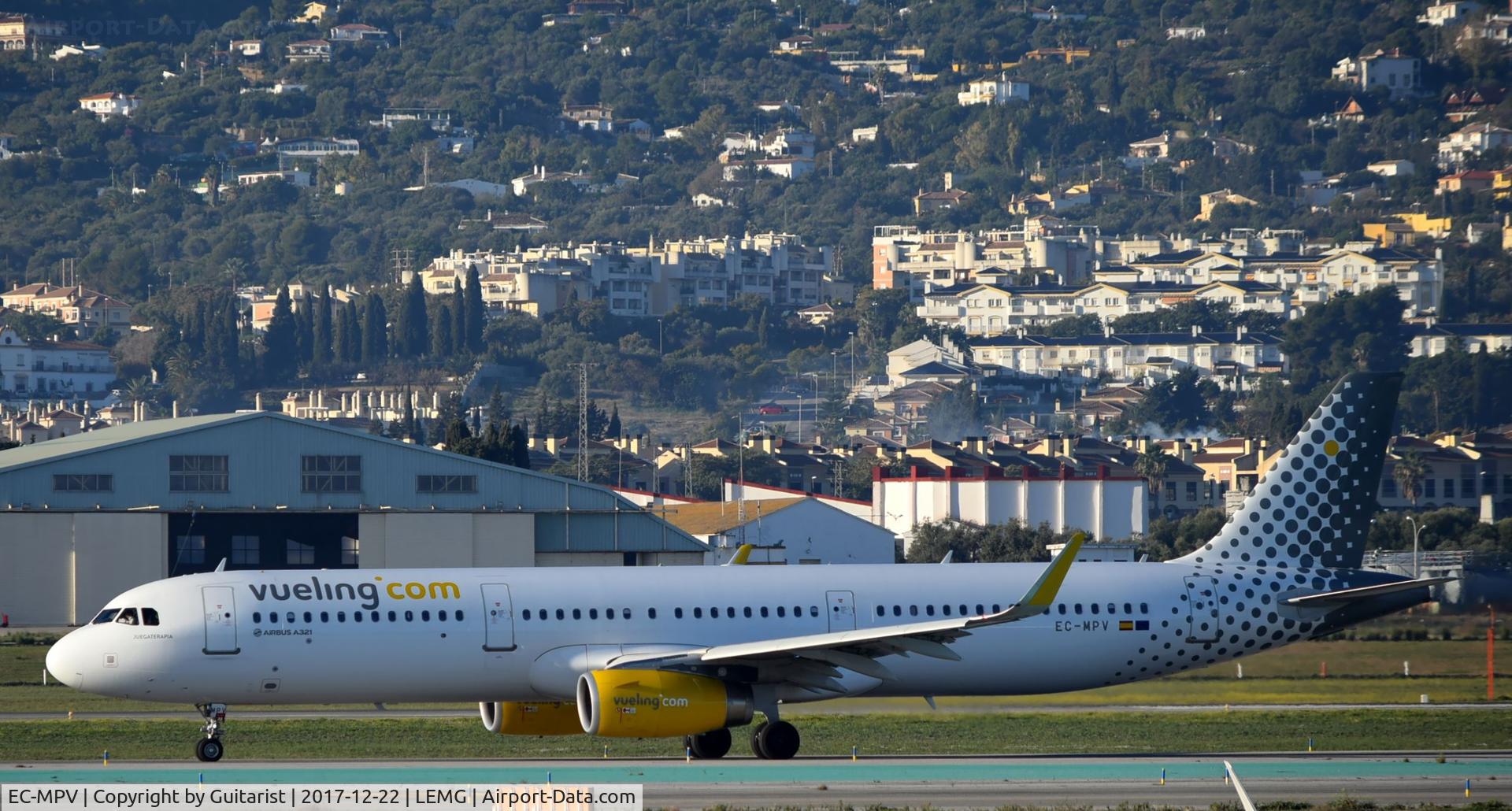 EC-MPV, 2017 Airbus A321-231 C/N 7590, At Malaga