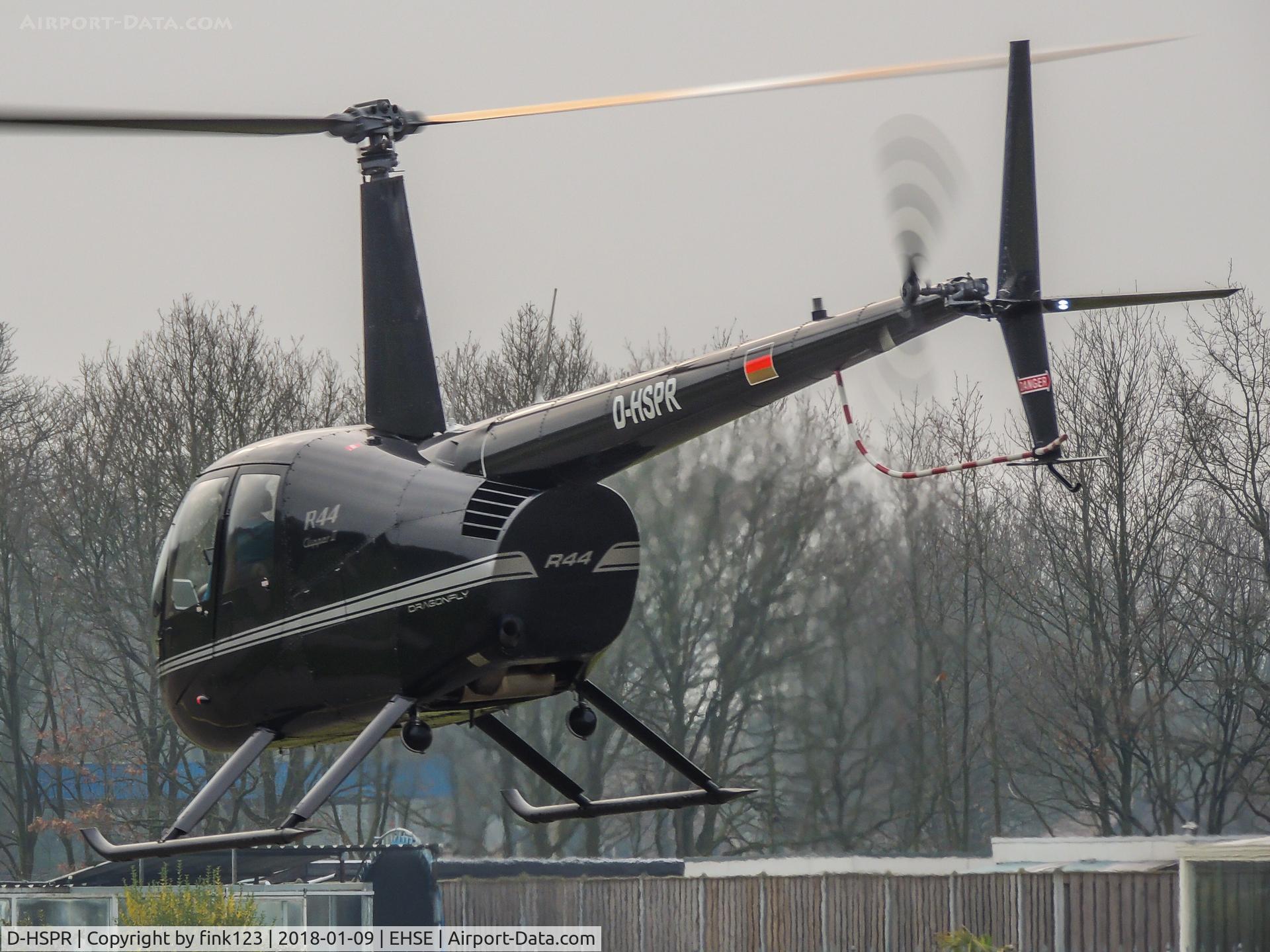 D-HSPR, 2006 Robinson R44 Clipper II C/N 11378, R44 visited for a fuel stop