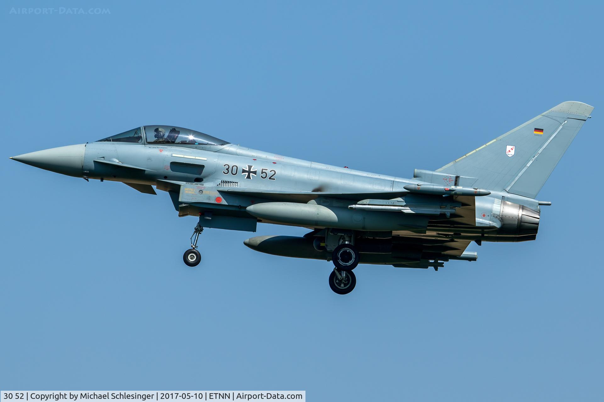 30 52, Eurofighter EF-2000 Typhoon S C/N GS037, 30+52 - Eurofighter EF-2000 Typhoon - German Air Force