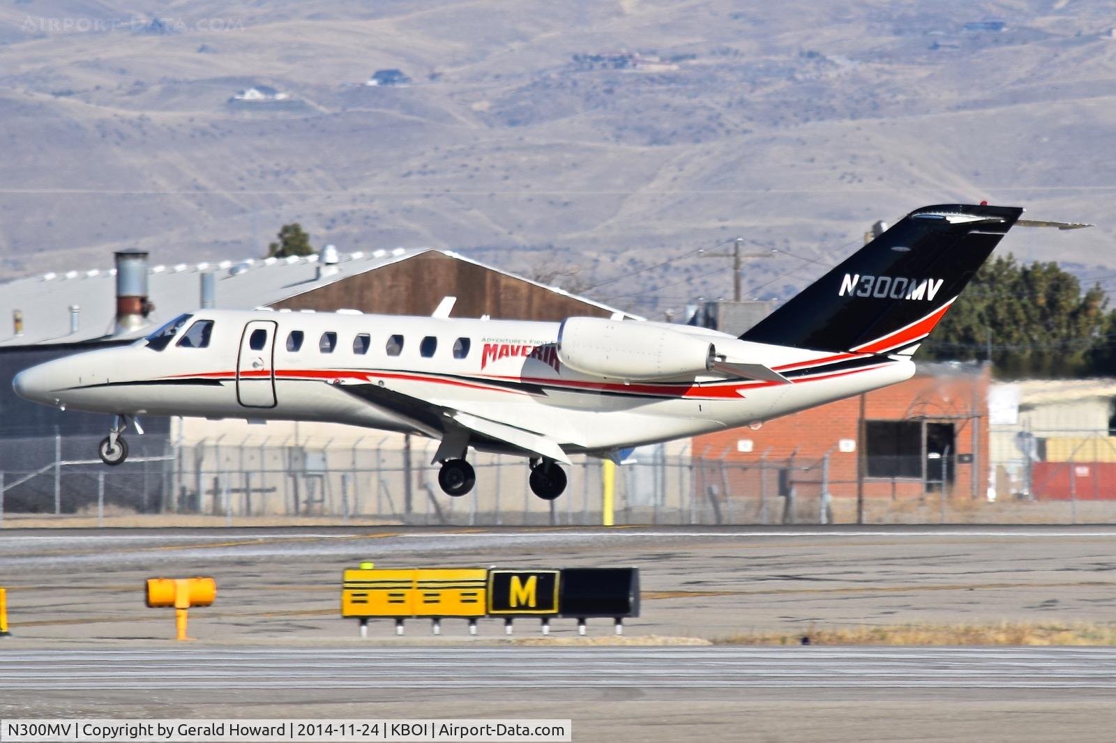 N300MV, 2007 Cessna 525B CitationJet CJ3 C/N 525B-0148, Landing RWY 28R.