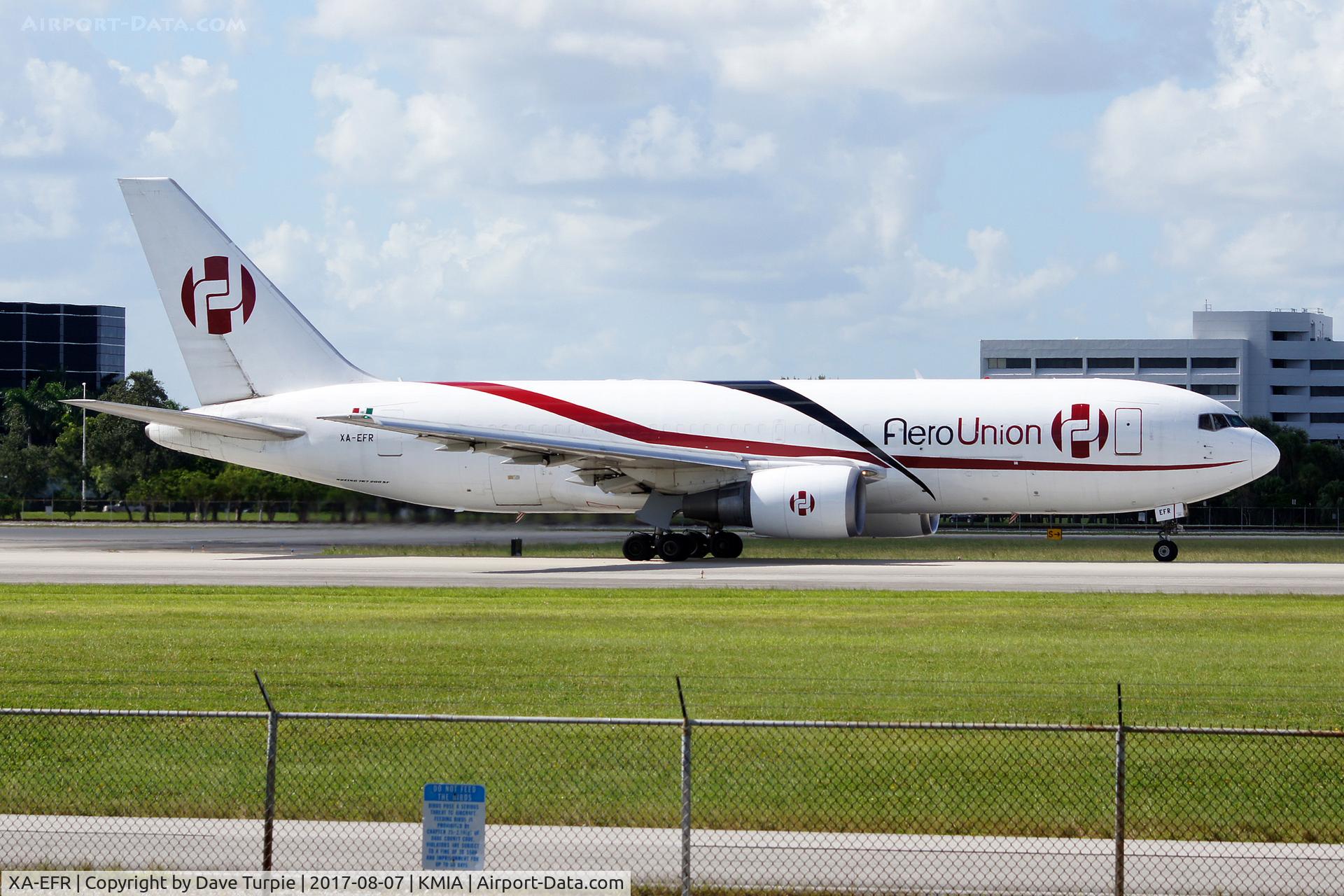 XA-EFR, 1987 Boeing 767-200/ER C/N 23804, No Comments.