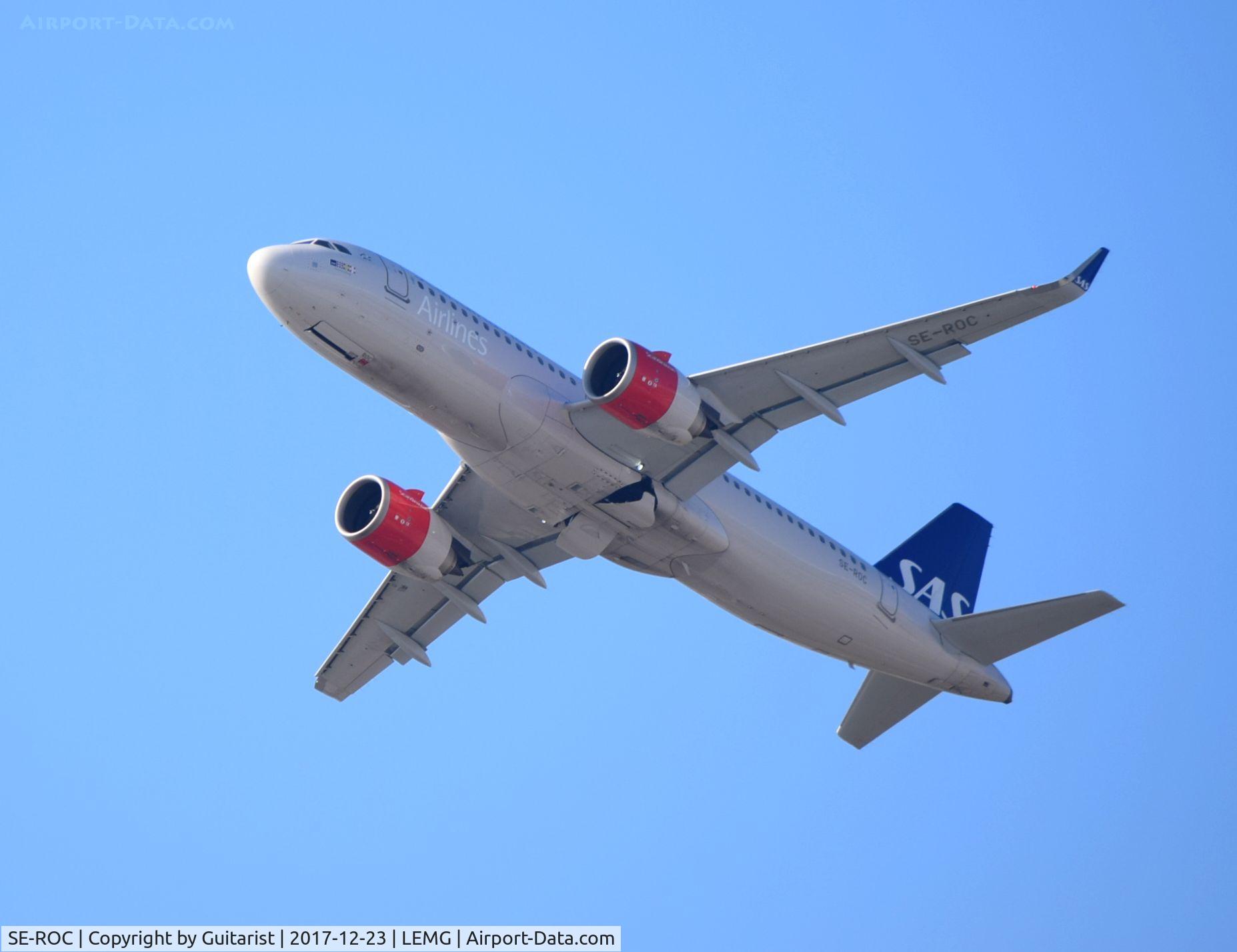 SE-ROC, 2017 Airbus A320-251N C/N 7723, At Malaga
