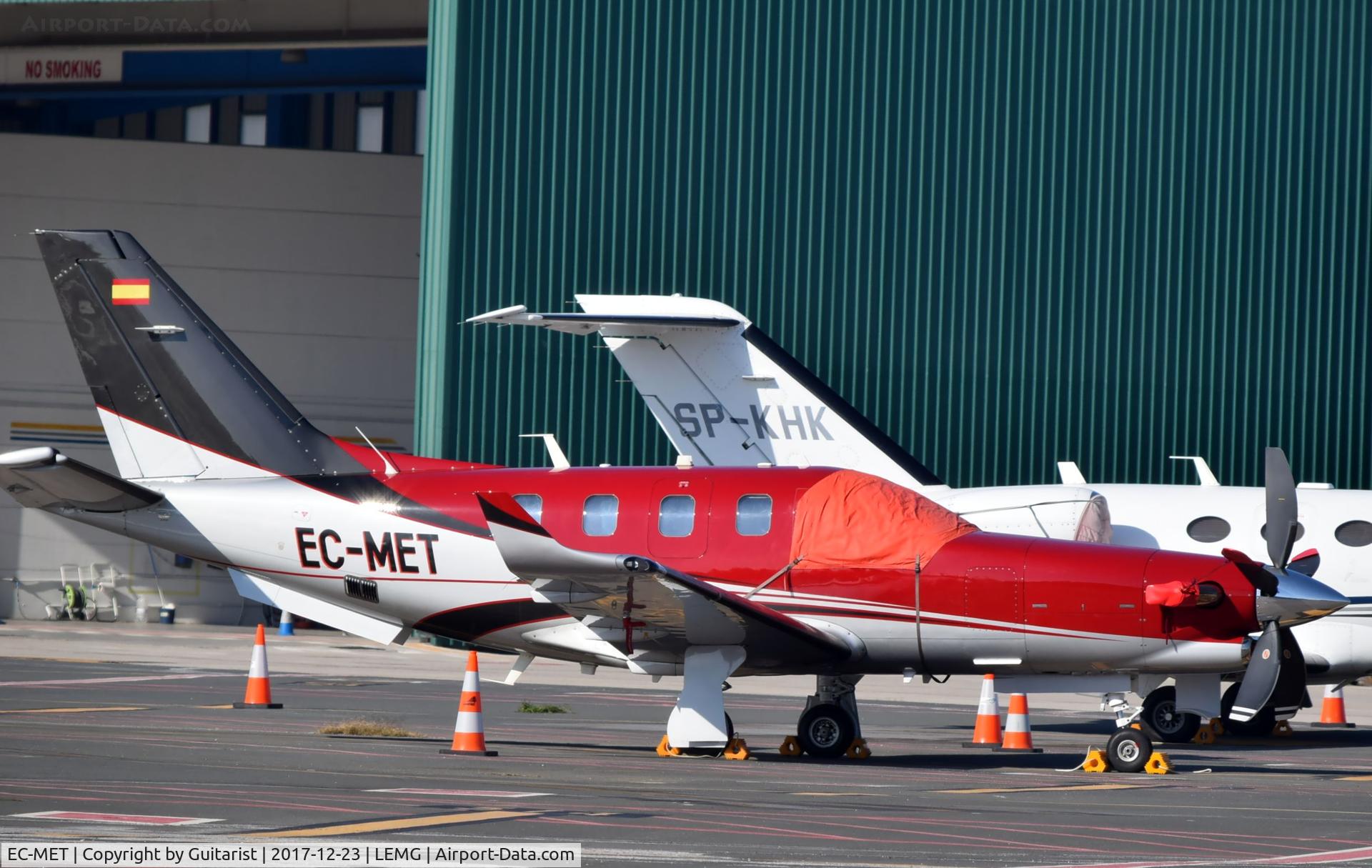 EC-MET, 2015 Socata TBM-900 C/N 1058, At Malaga