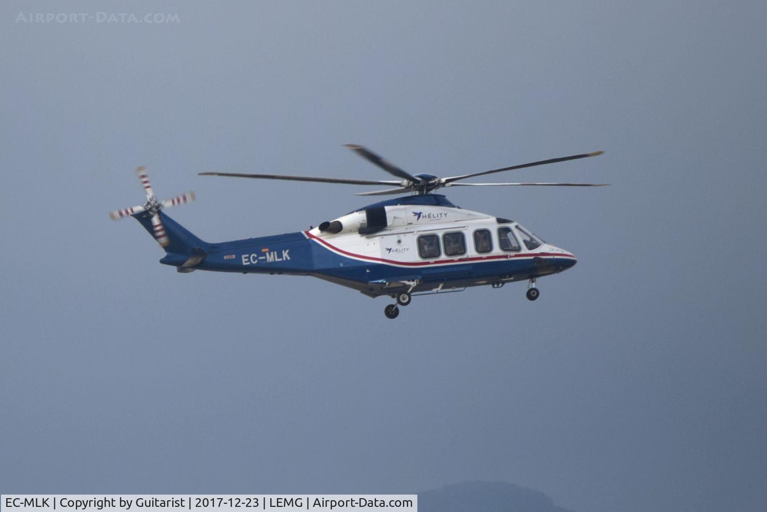 EC-MLK, 2006 AgustaWestland AW-139 C/N 31063, At Malaga